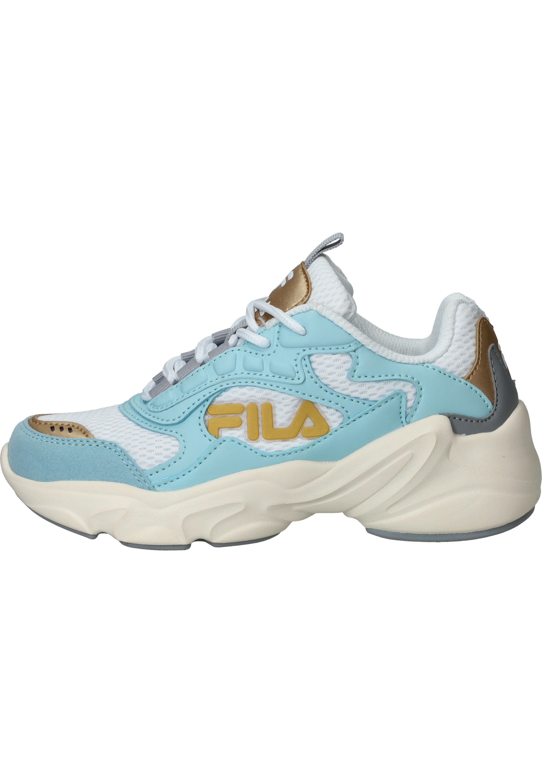 Fila Collene Logo Sneakers Meisjes Blauw – foto 6 van 6