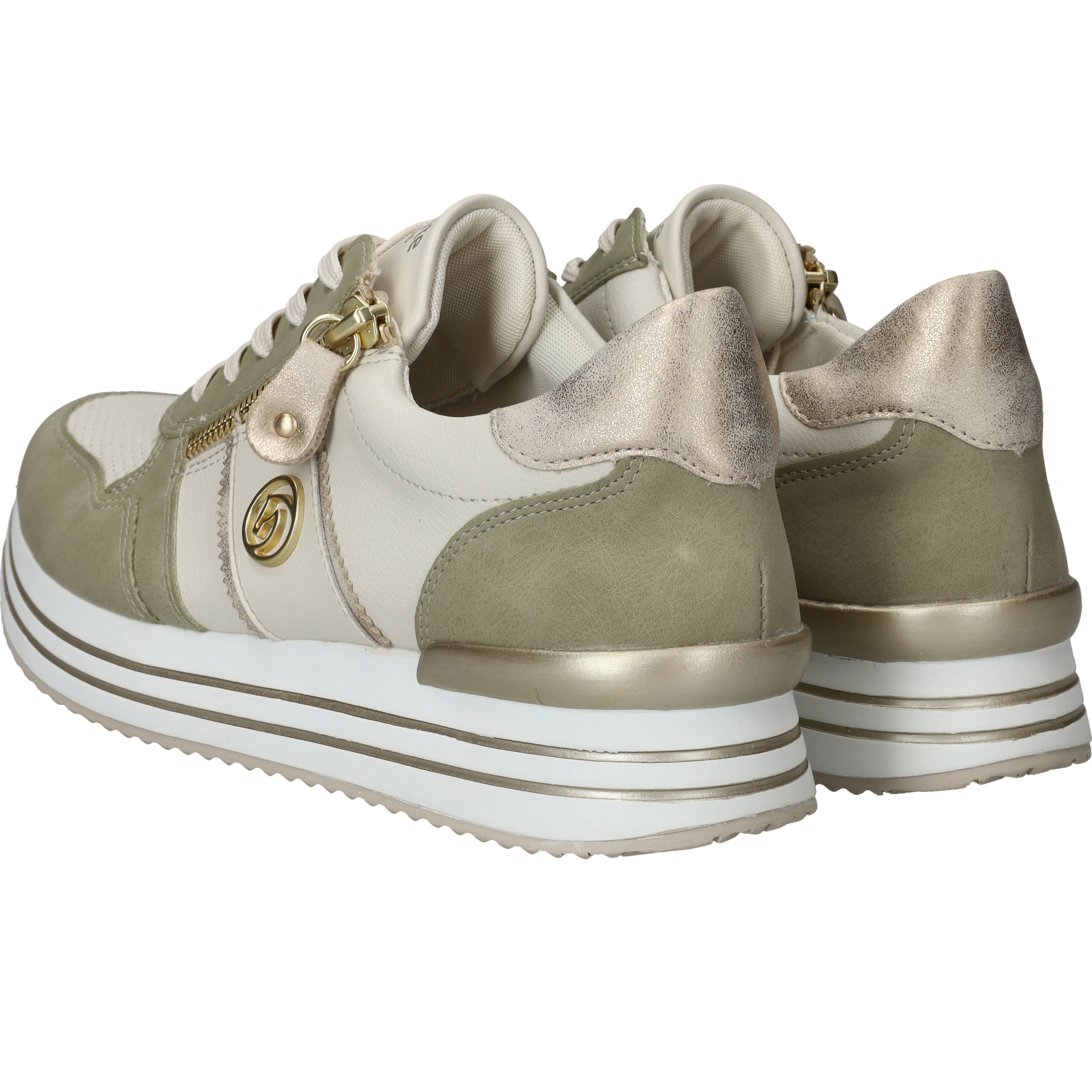Remonte Sneakers Dames Groen