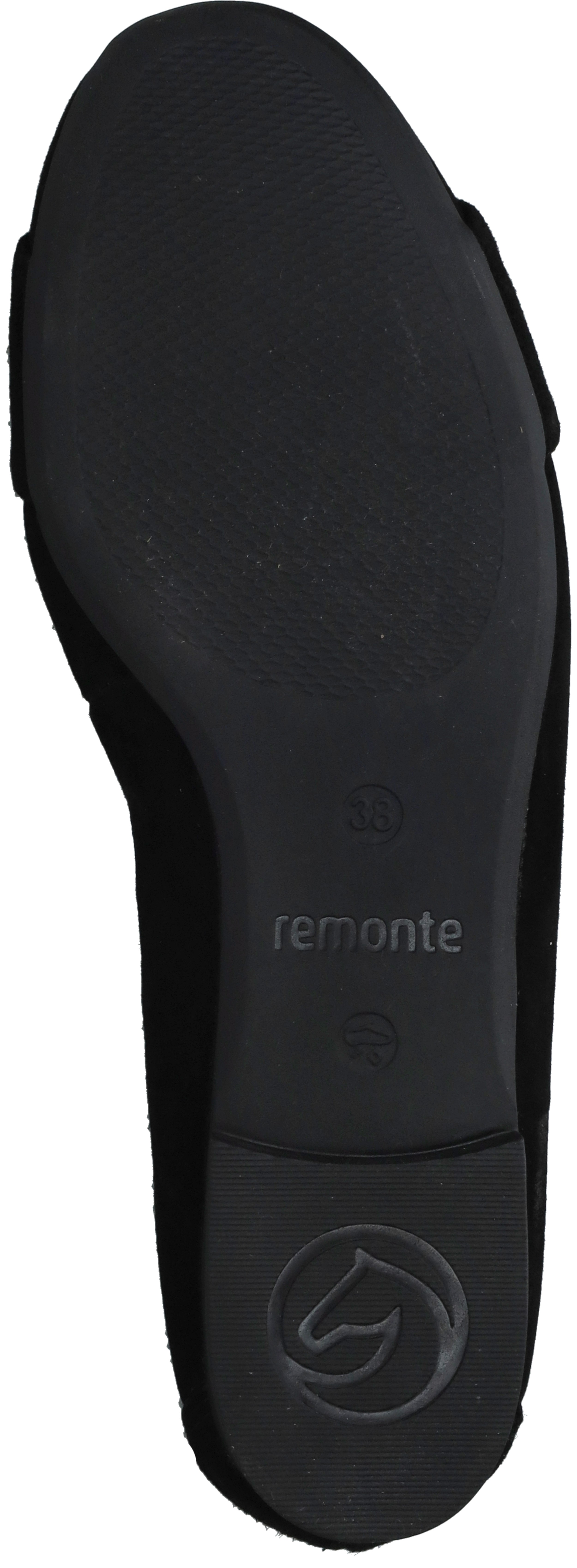 Remonte Ballerina's  Zwart