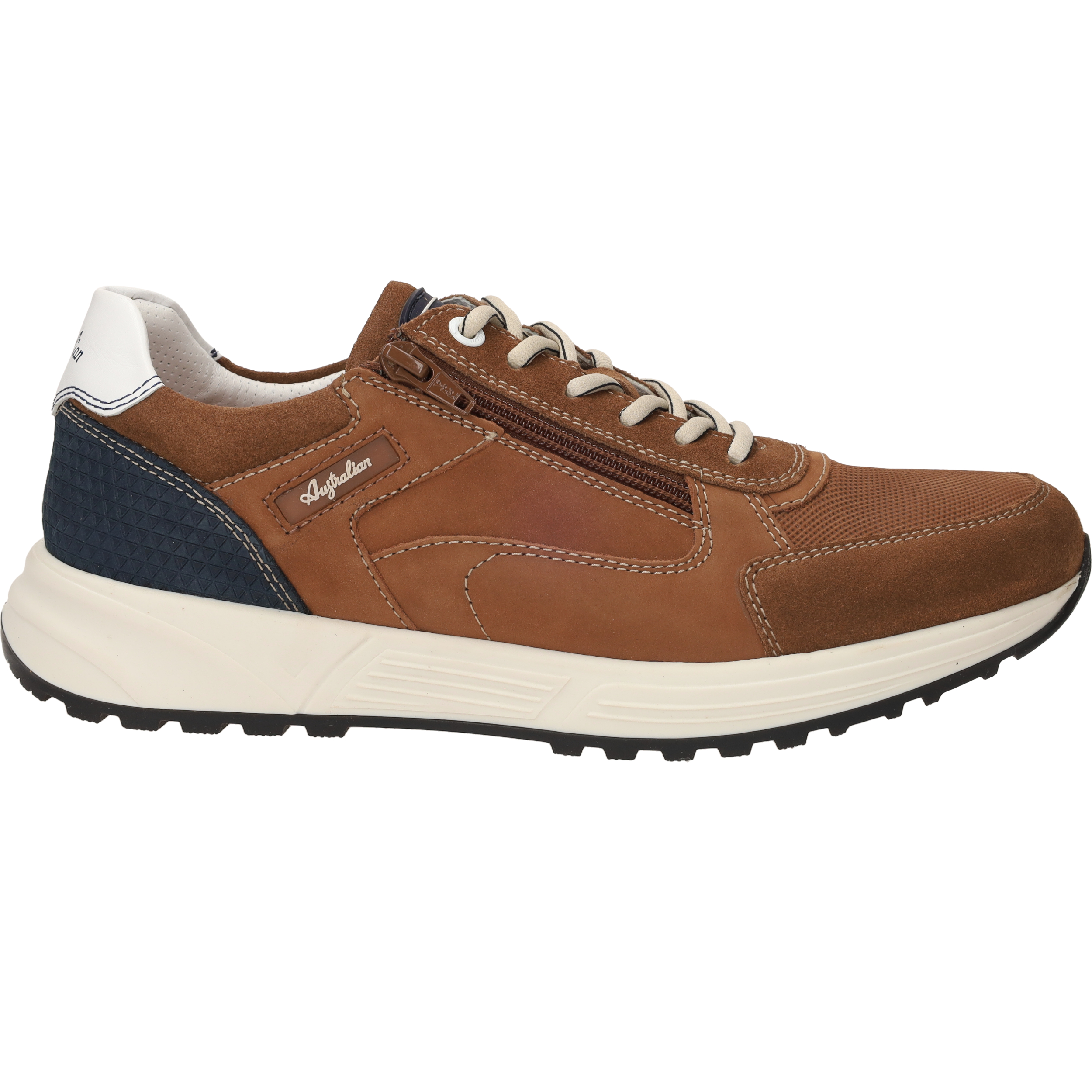 Australian Discover Sneakers Cognac Heren | Durlinger.com