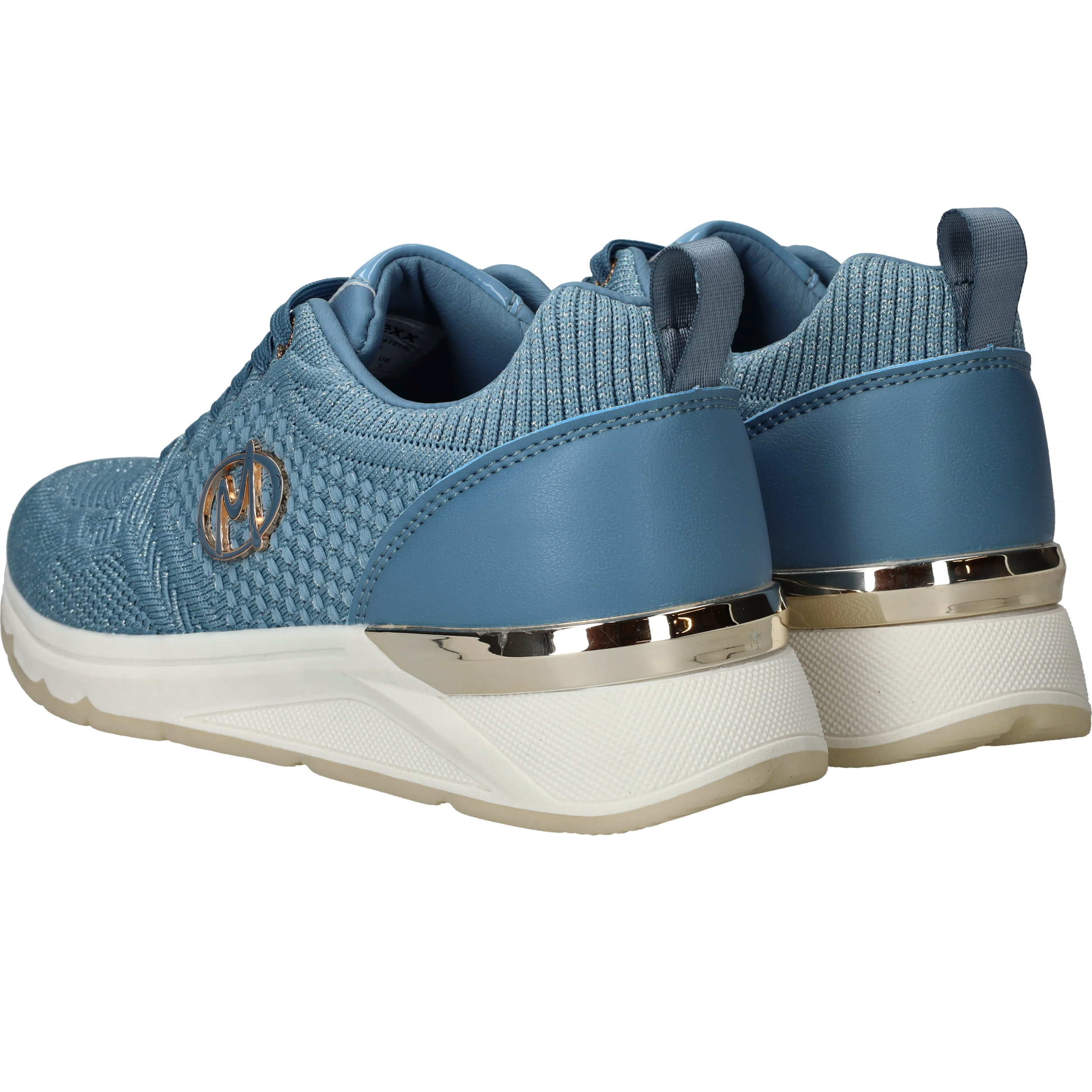 Mexx Rox Sneakers Dames Blauw, sneaker voor dames – foto 4
