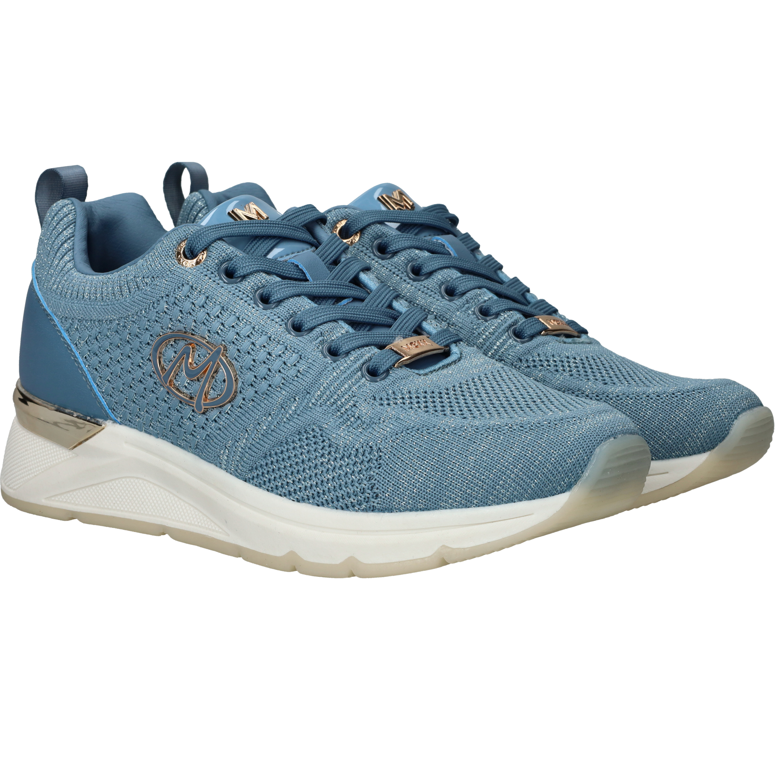 Mexx Rox Sneakers Dames Blauw, sneaker voor dames – foto 3