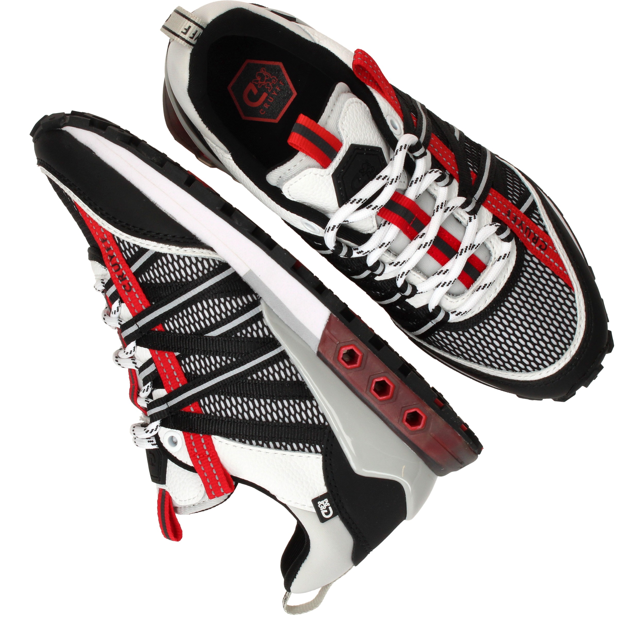 Cruyff Fearia Sneakers Jongens Zwart, sneaker voor jongens – foto 8