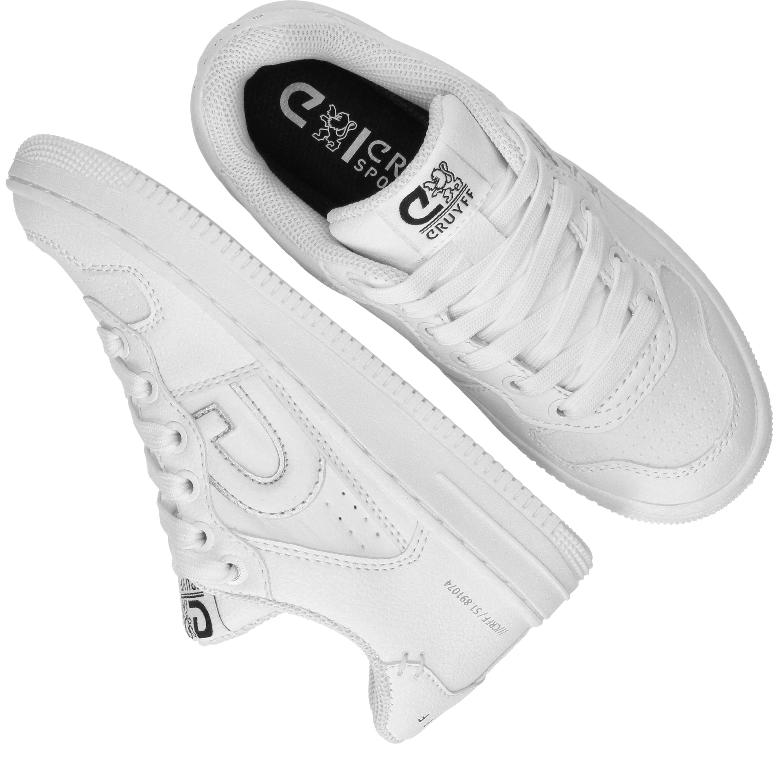 Cruyff Royal C Sneakers Jongens Wit, sneaker voor jongens – foto 4