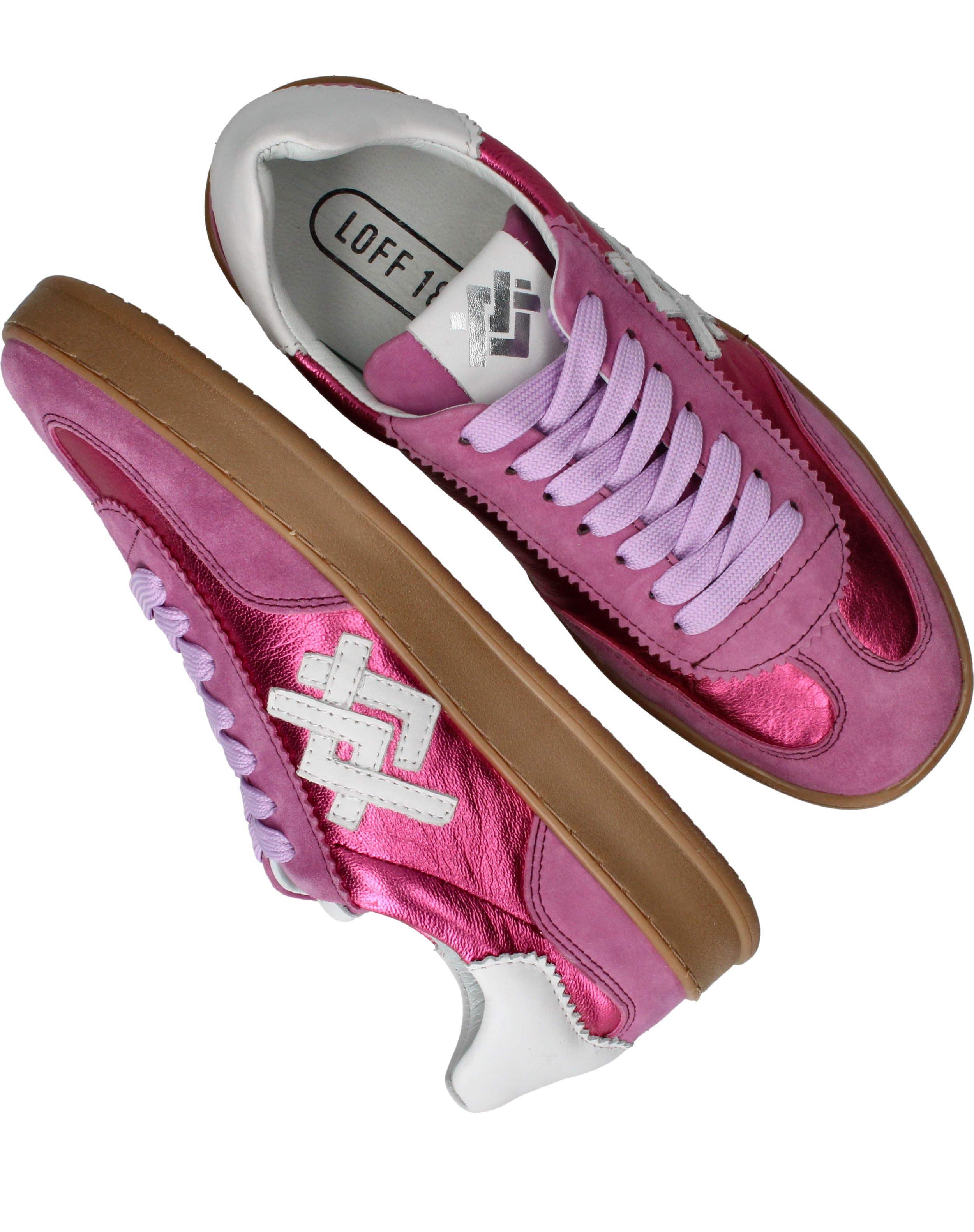 LOFF 1881 Sneakers Dames Roze, sneaker voor dames – foto 4