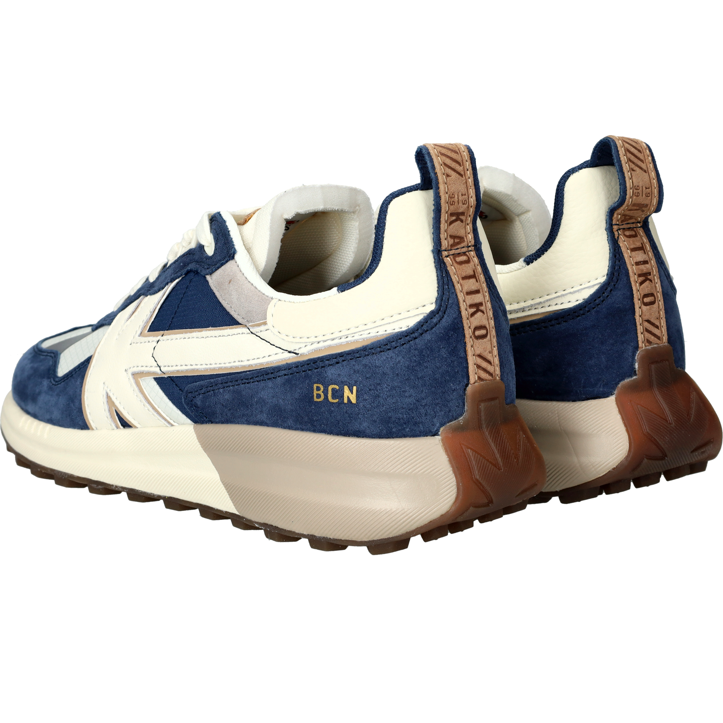 Kaotiko Vancouver Sneakers Heren Blauw, sneaker voor heren – foto 3