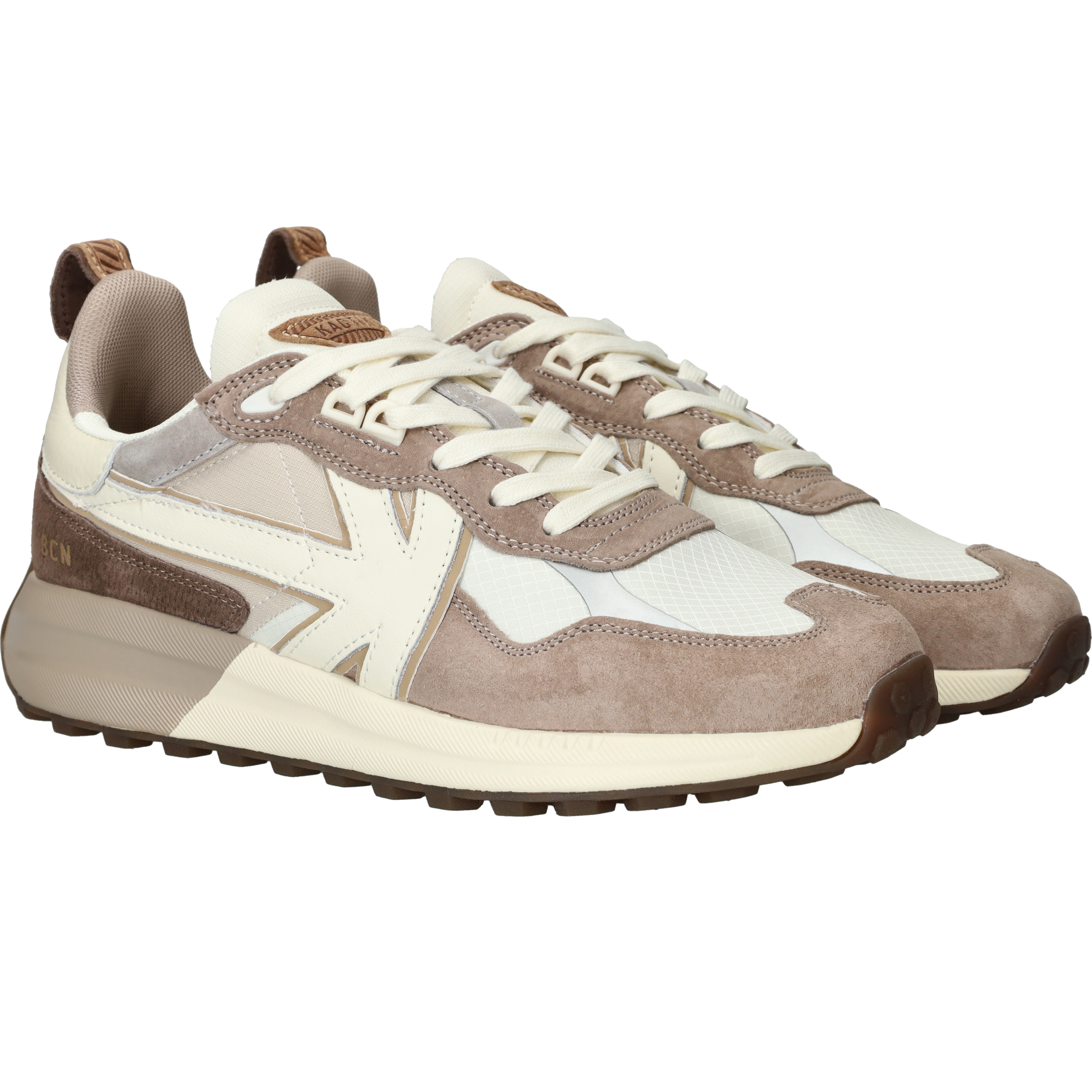 Kaotiko Vancouver Sneakers Heren Beige, sneaker voor heren – foto 2