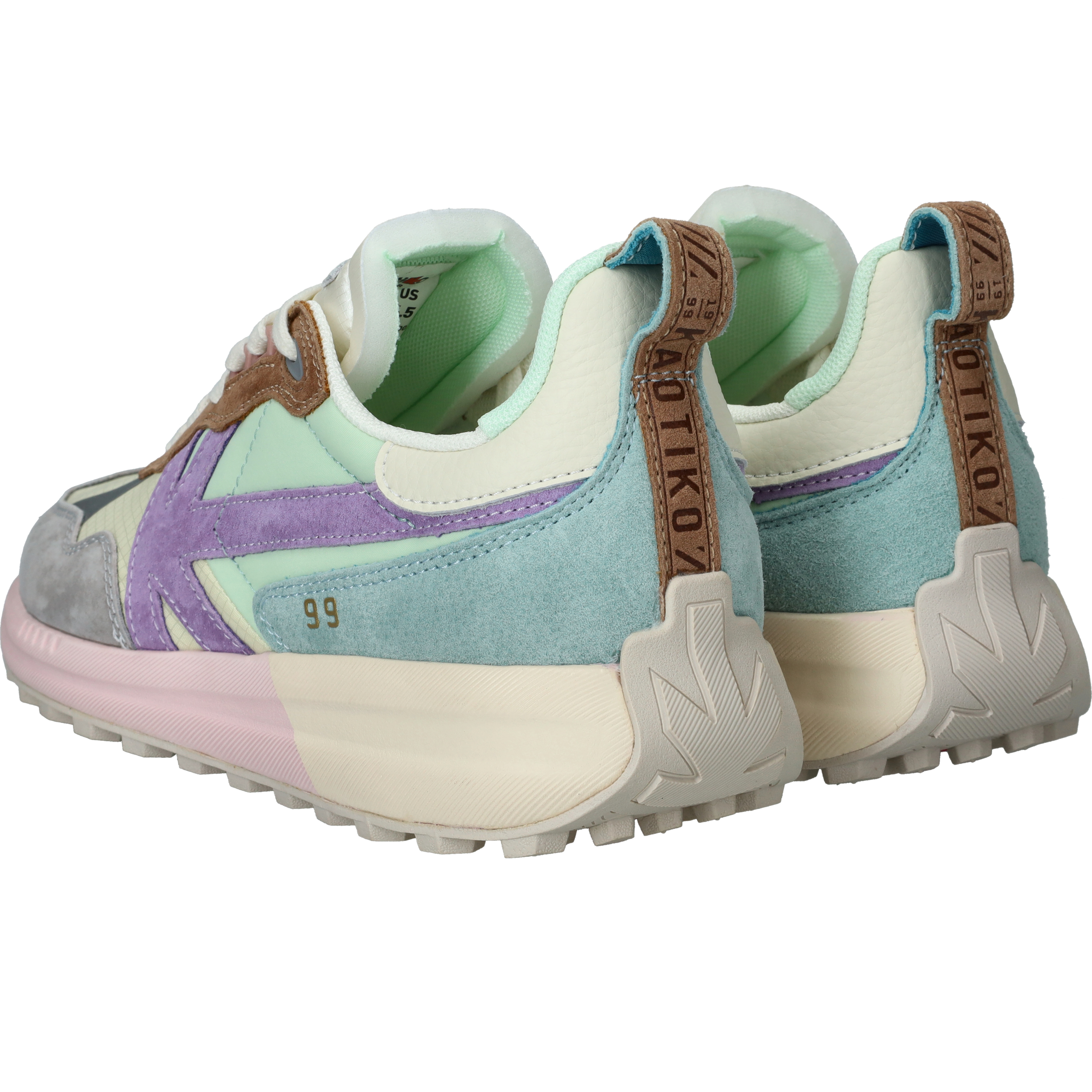 Kaotiko Detroit Multi Sneakers Dames Multi, sneaker voor dames – foto 3