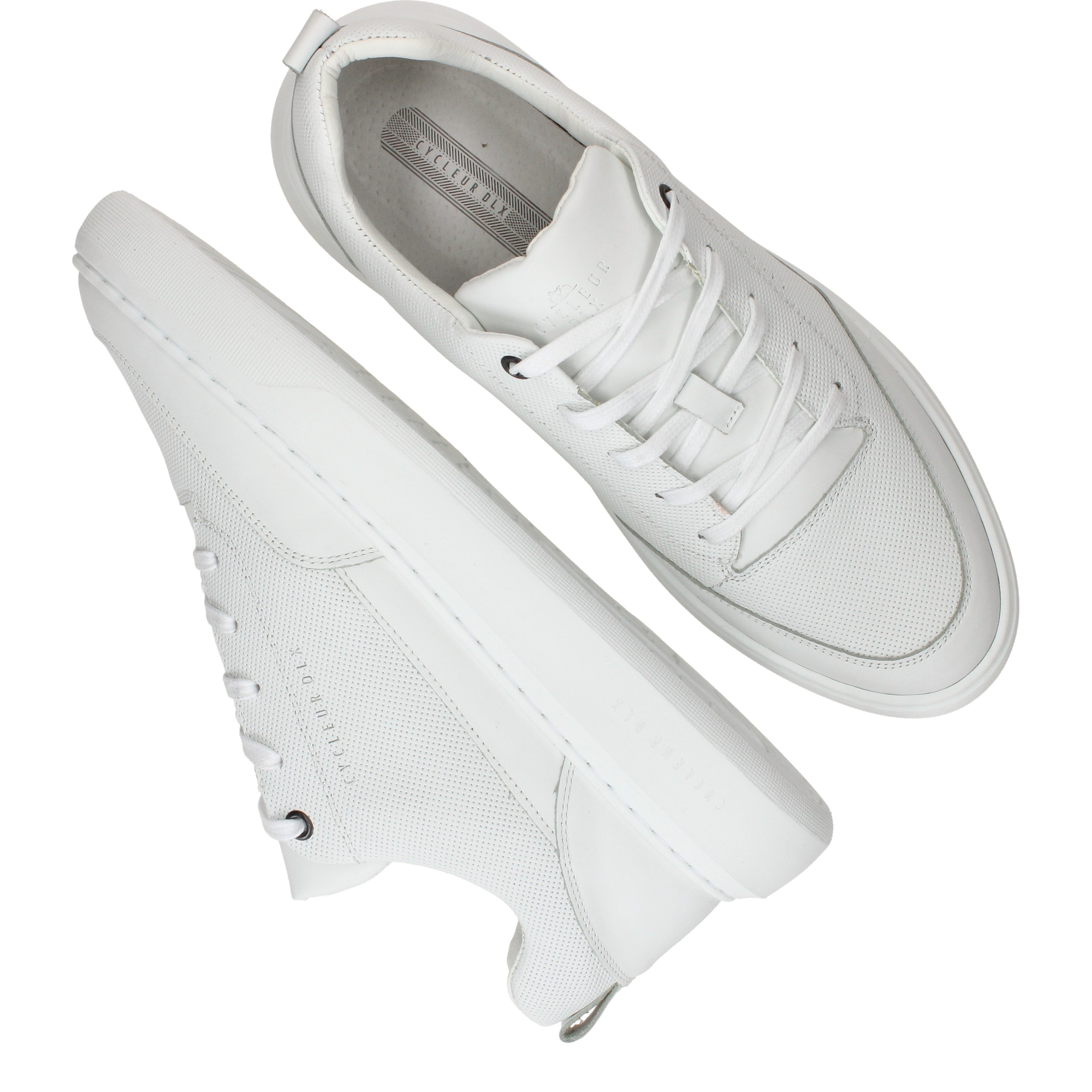 Cycleur DLX Buzz Sneakers Wit, sneaker voor unisex – foto 4
