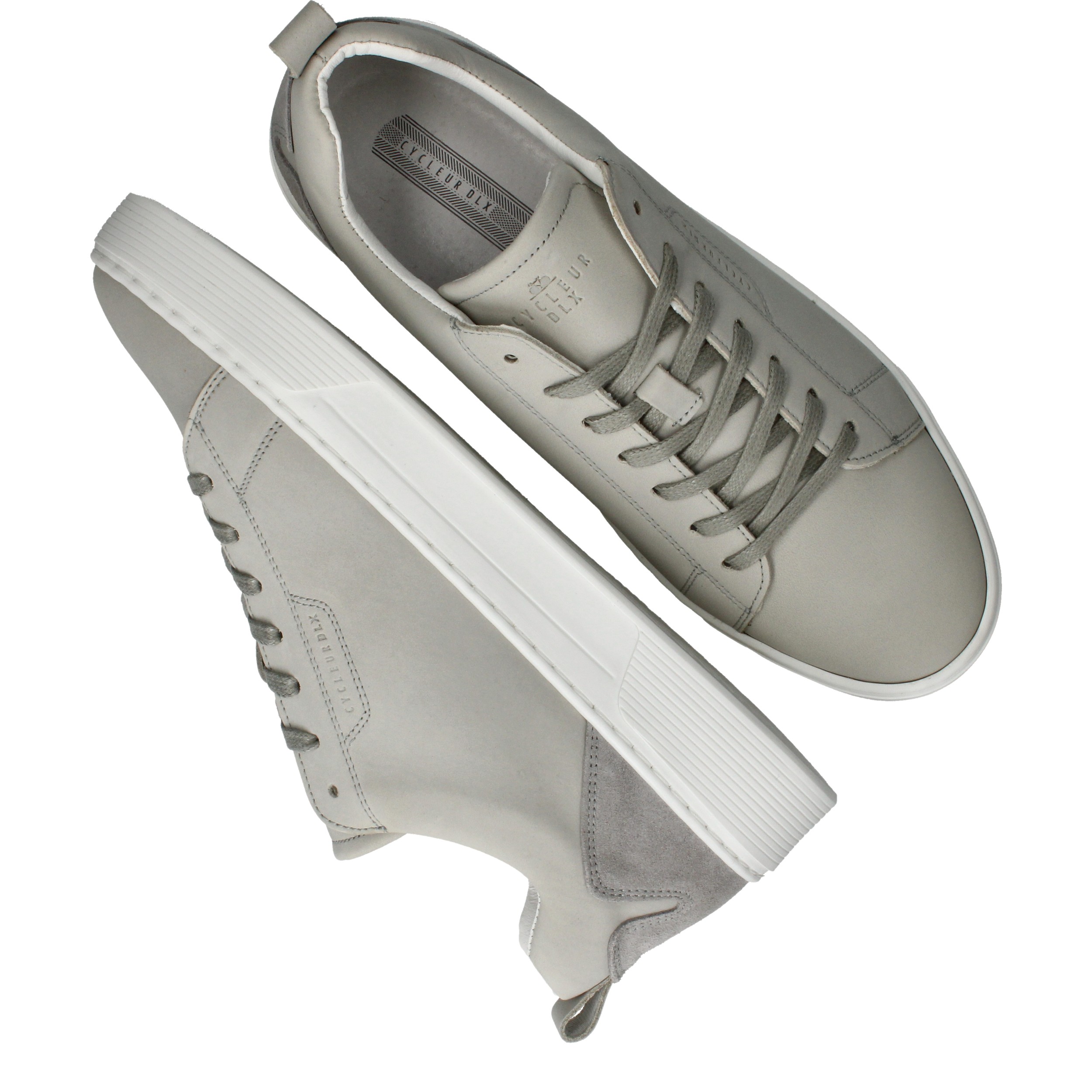 Cycleur DLX Crooked Sneakers Grijs, sneaker voor unisex – foto 4