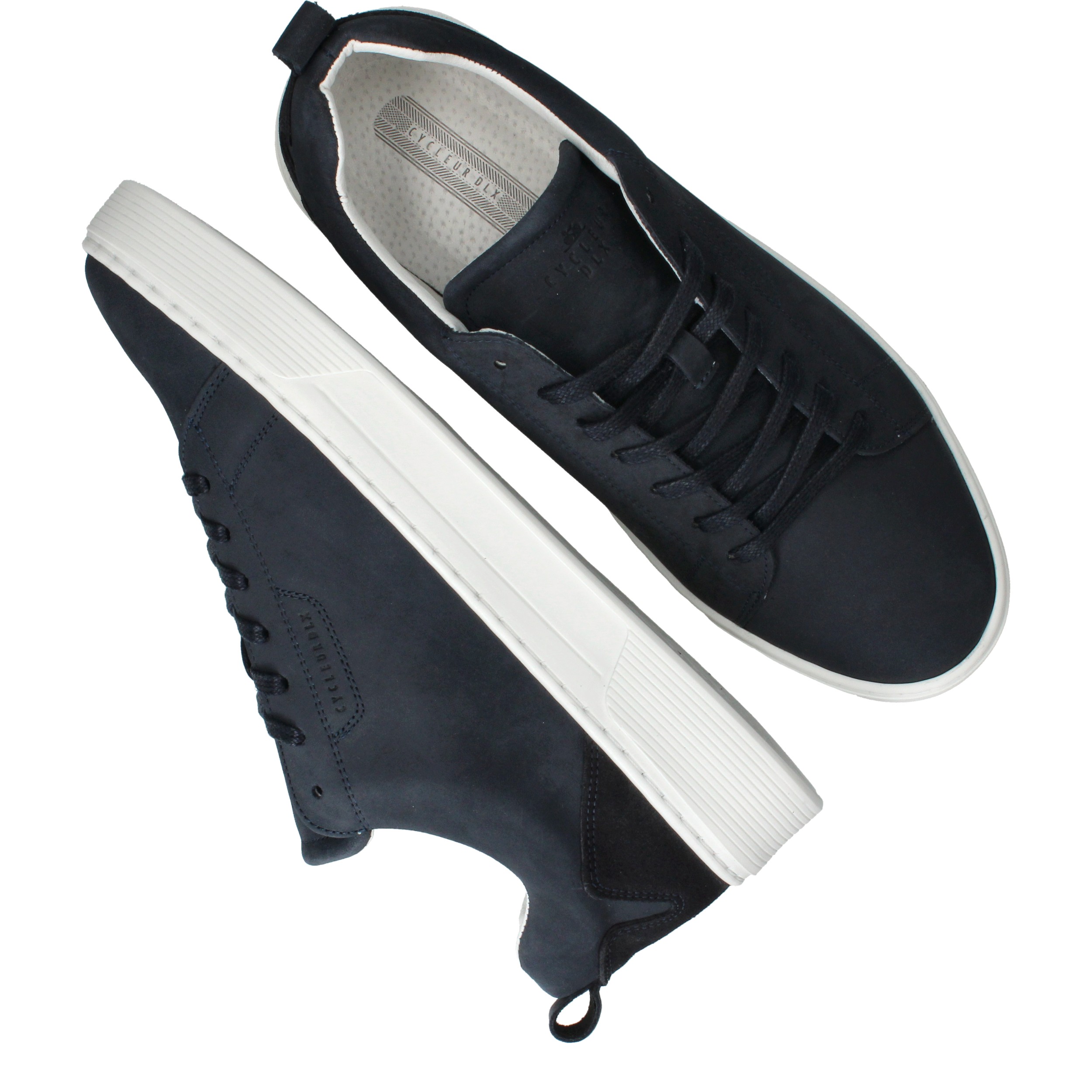 Cycleur DLX Crooked Sneakers Blauw, sneaker voor unisex – foto 4
