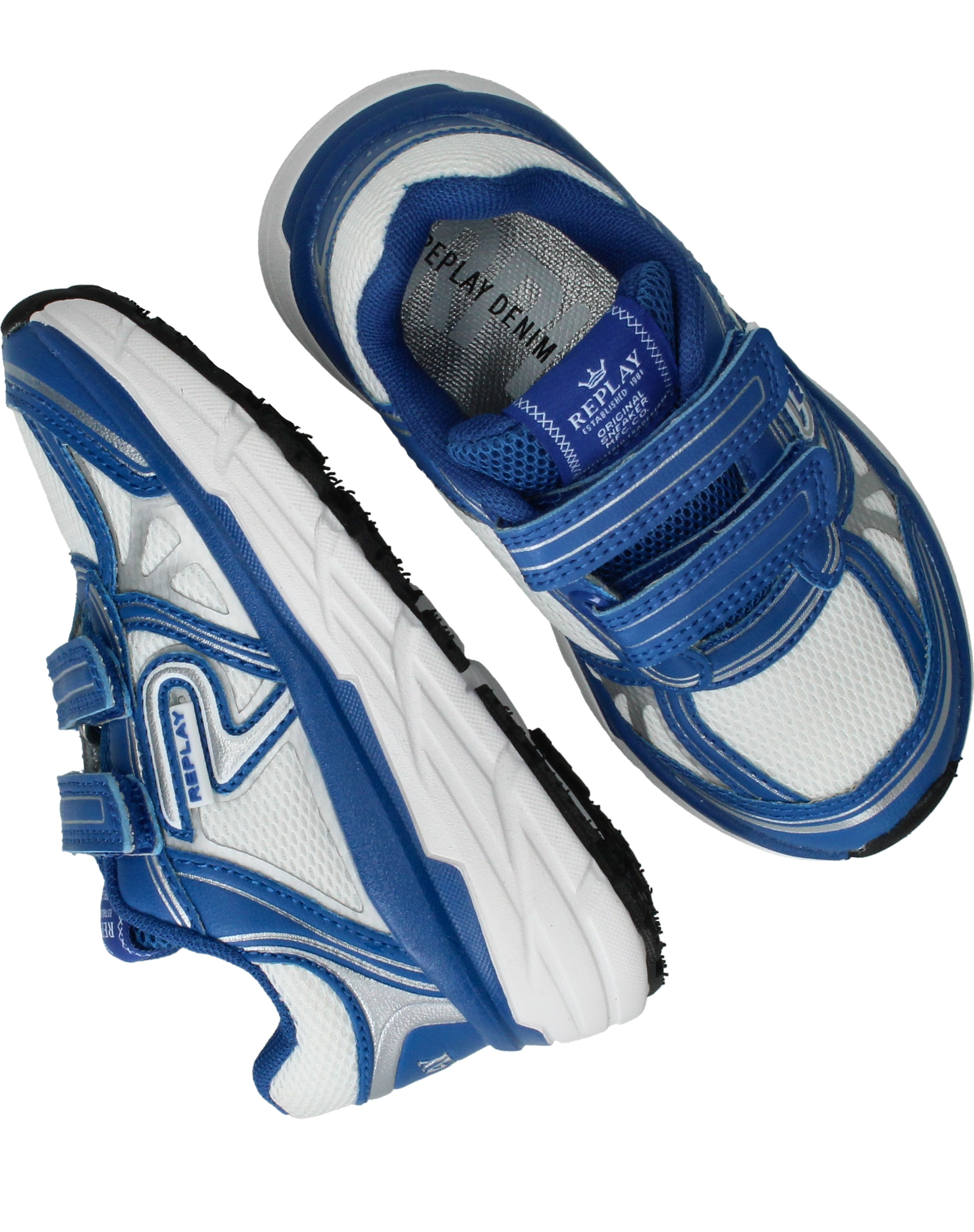Replay Sneakers Jongens Blauw, sneaker voor jongens – foto 4