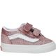 Vans Old Skool V Glitter Rose Gold