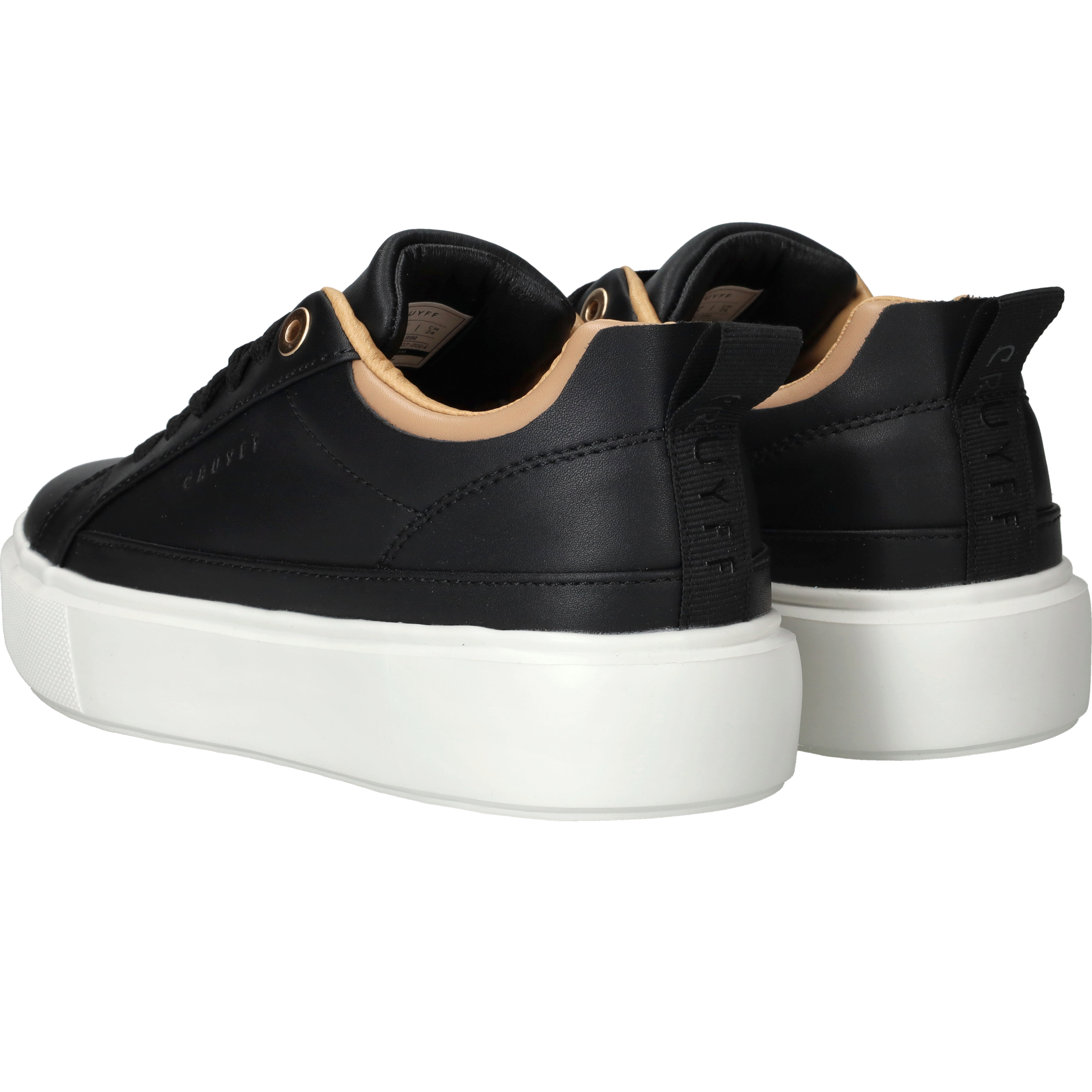 Cruyff Palco Sneakers Dames Zwart, sneaker voor dames – foto 3
