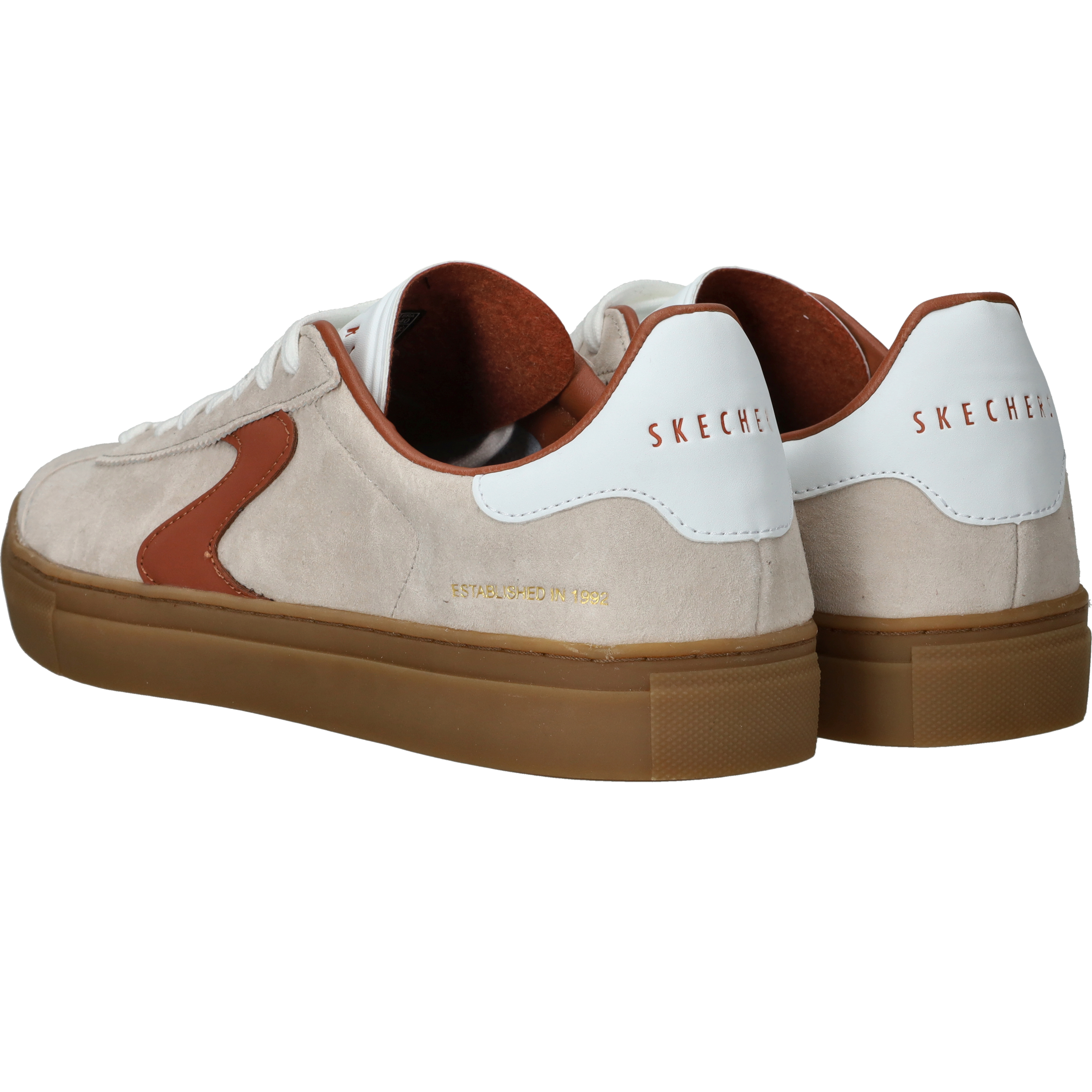 Skechers Arch Fit Legend Romah Sneakers Heren Beige, sneaker voor heren – foto 3