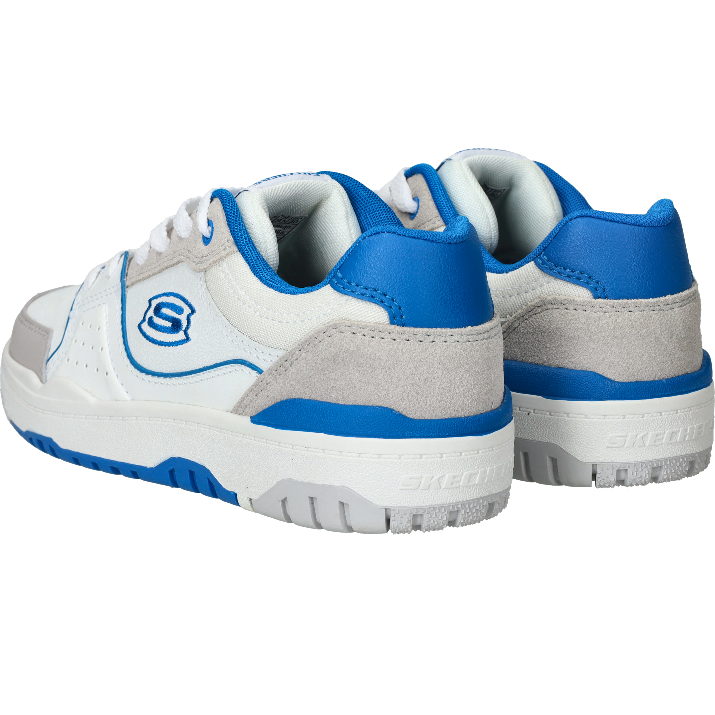 Skechers SKX 228 Sneakers Jongens Blauw, sneaker voor jongens – foto 3
