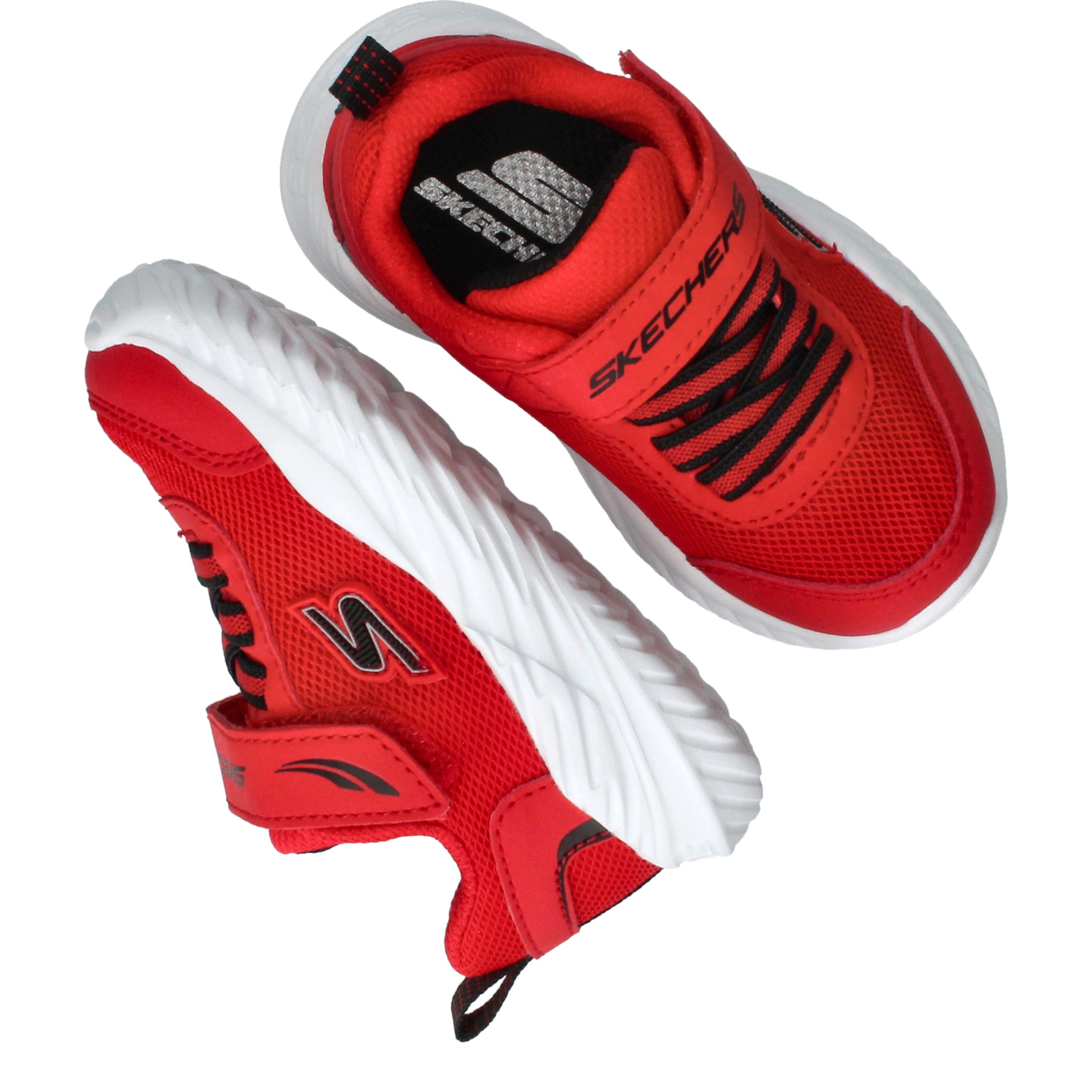 Skechers Nitro Sprint jongens sneakers rood - Maat 24