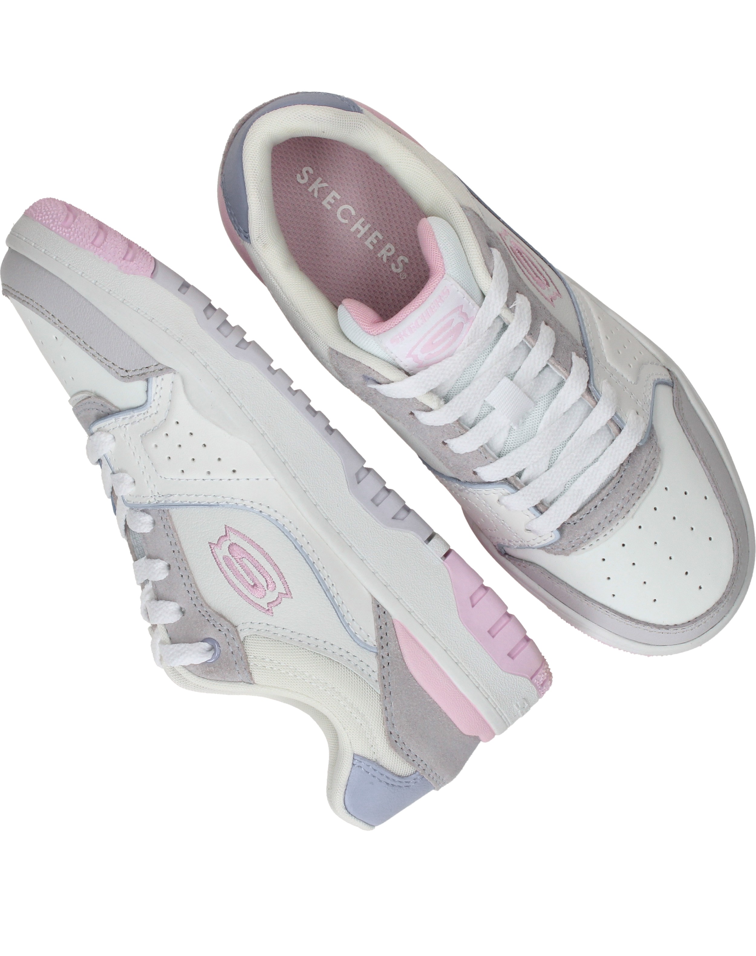 Skechers SKX 228 Sneakers Wit, sneaker voor unisex – foto 4