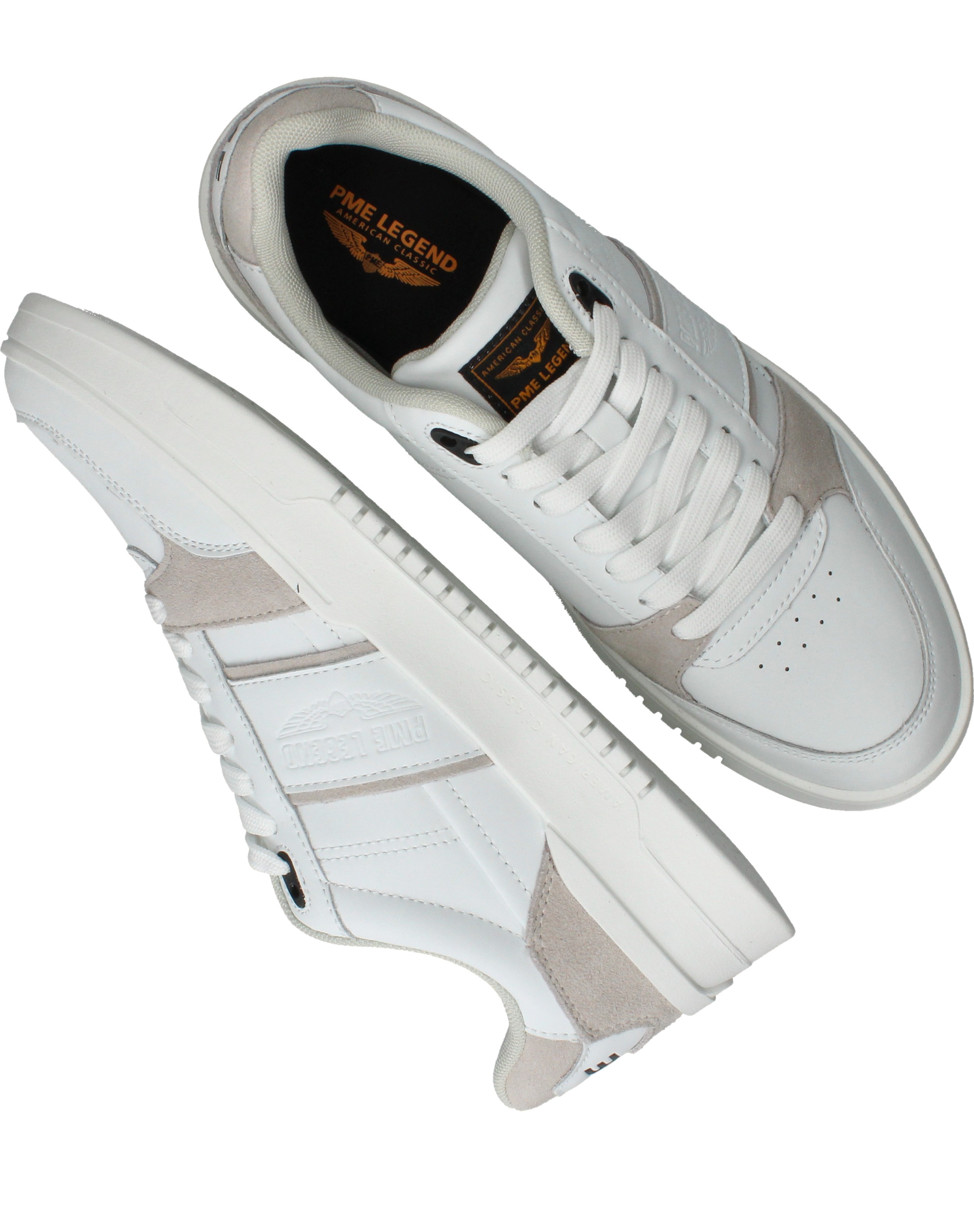 Pme Legend Brycepoint Sneakers Wit, sneaker voor unisex – foto 4