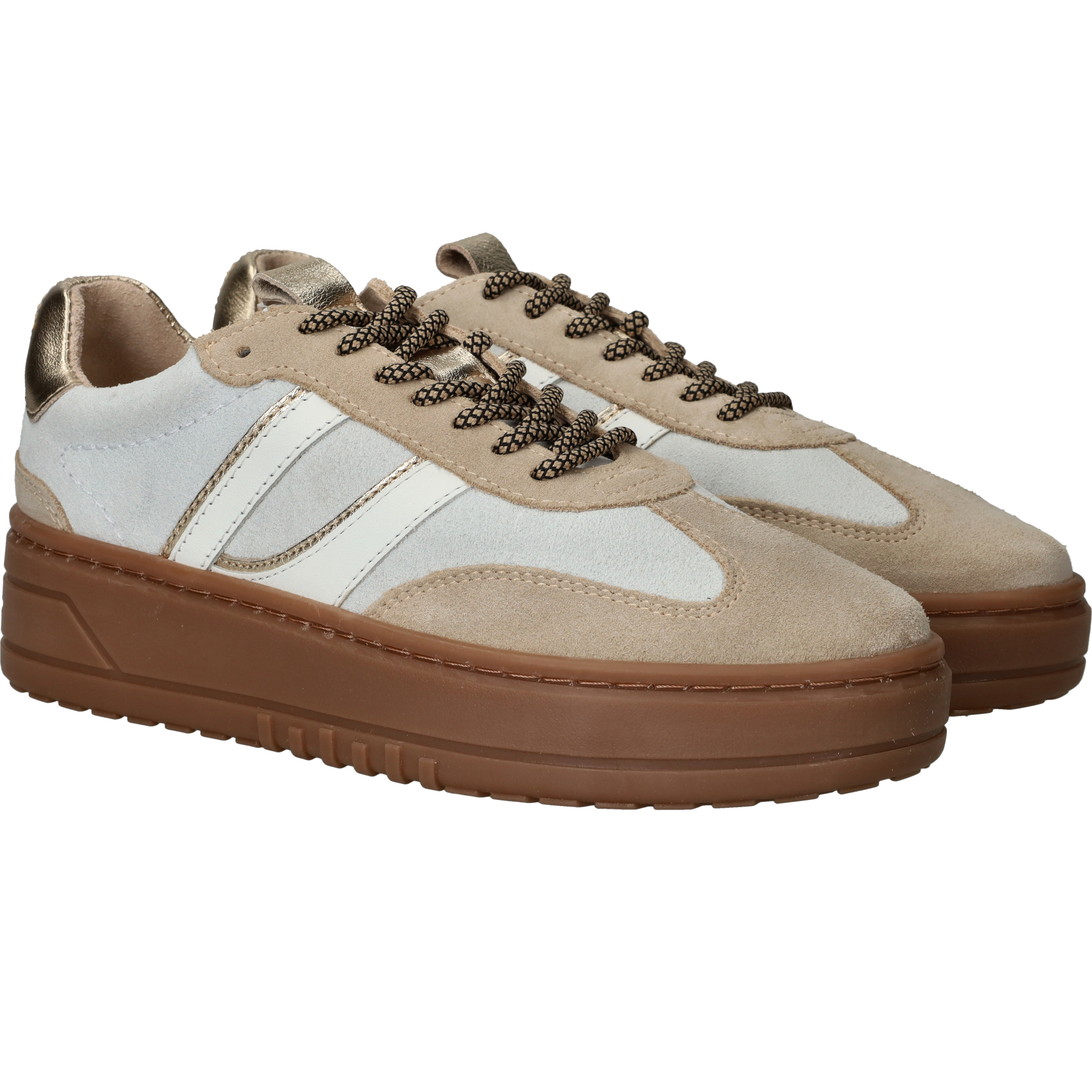 LOFF 1881 Sneakers Dames Beige, sneaker voor dames – foto 2