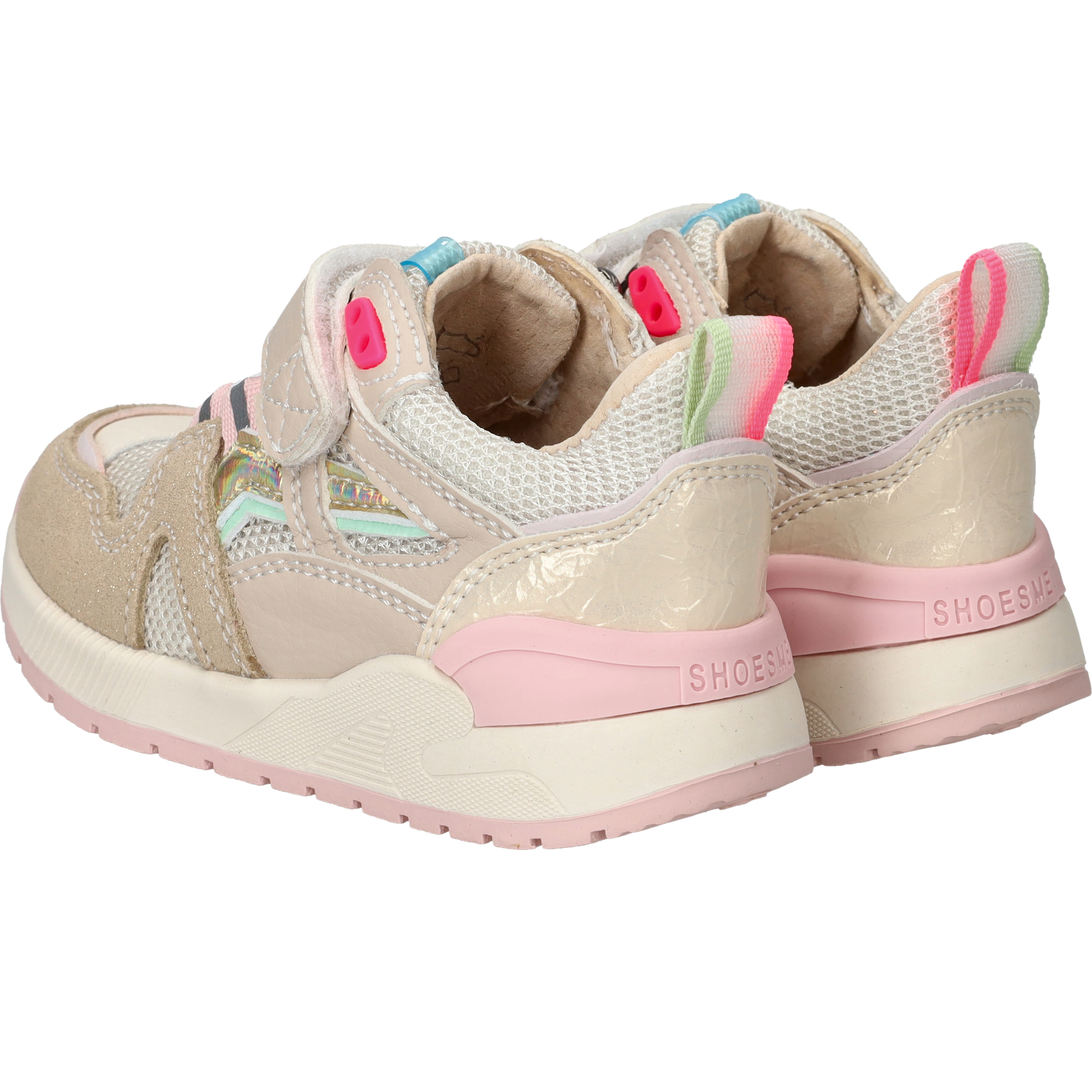 Shoesme Sneakers Beige, sneaker voor unisex – foto 3