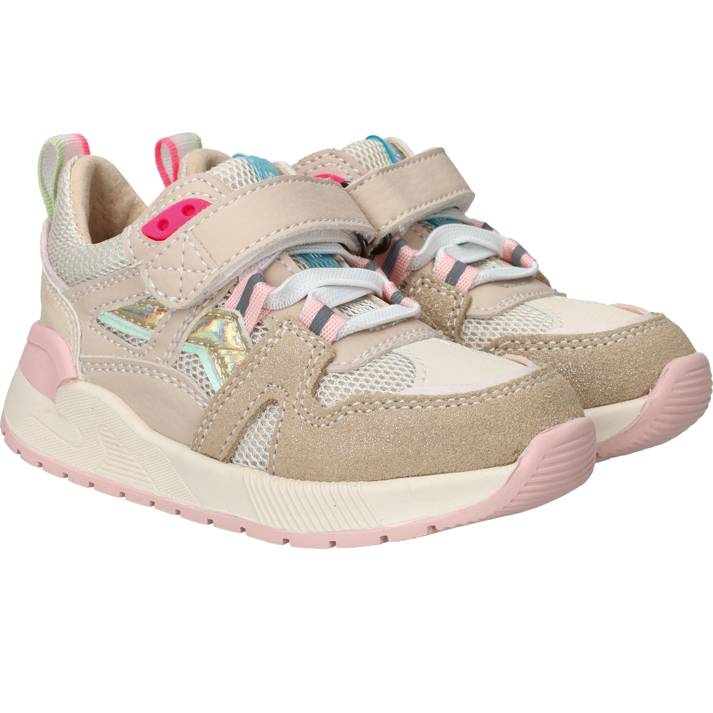 Shoesme Sneakers Beige, sneaker voor unisex – foto 2
