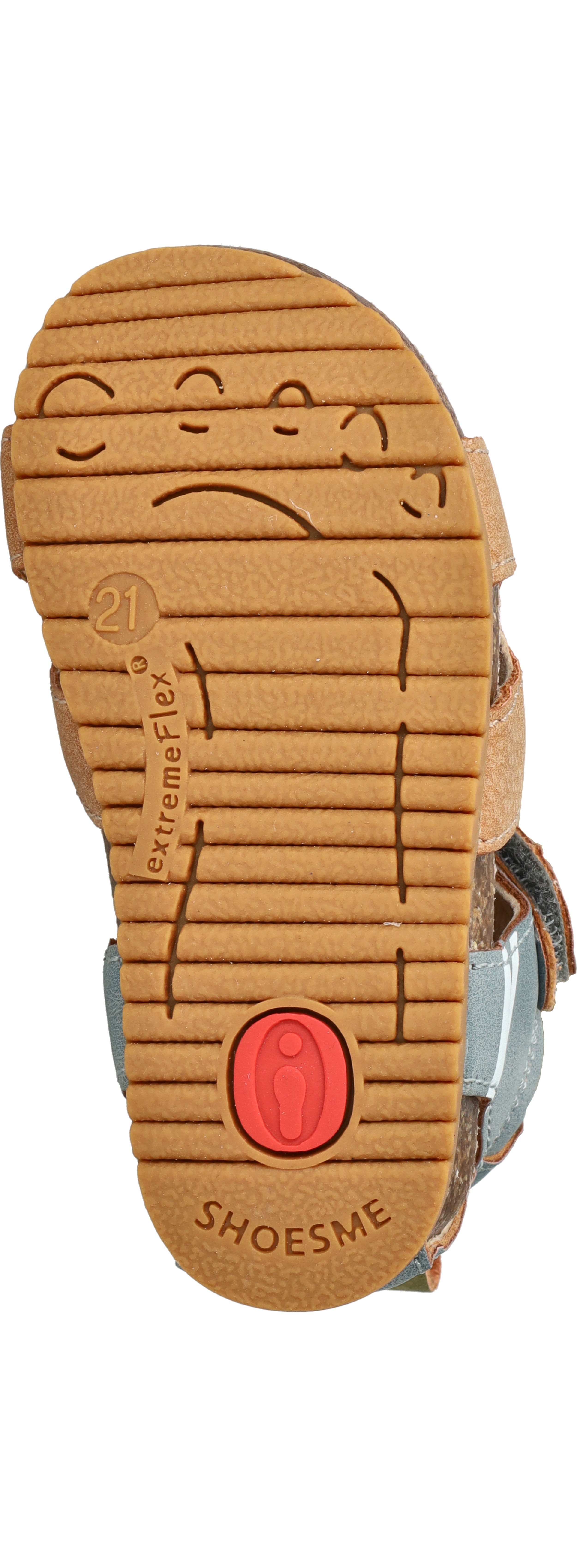 Shoesme Bio Sandalen blauw Leer - Maat 22