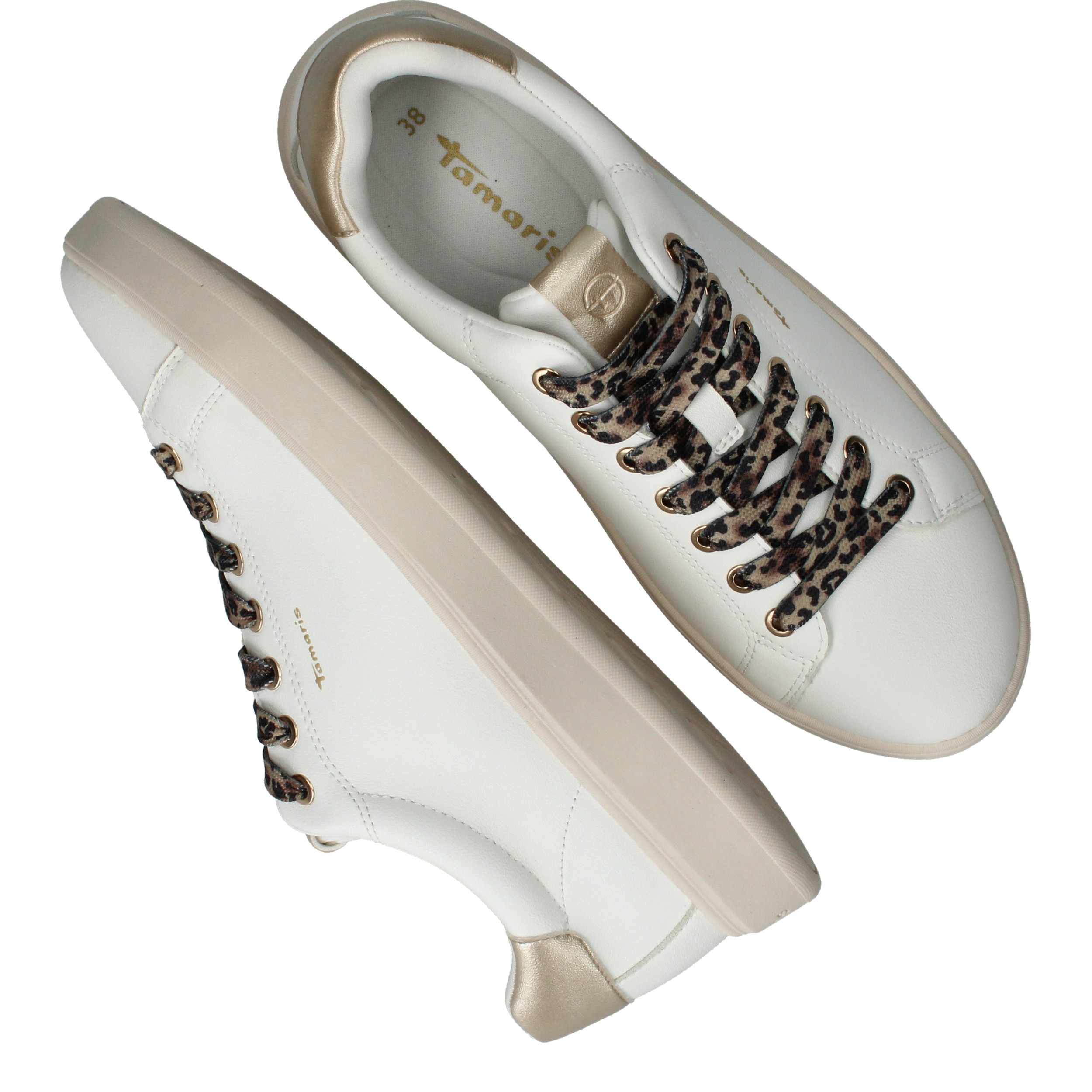 Tamaris Sneakers Wit, sneaker voor unisex – foto 4