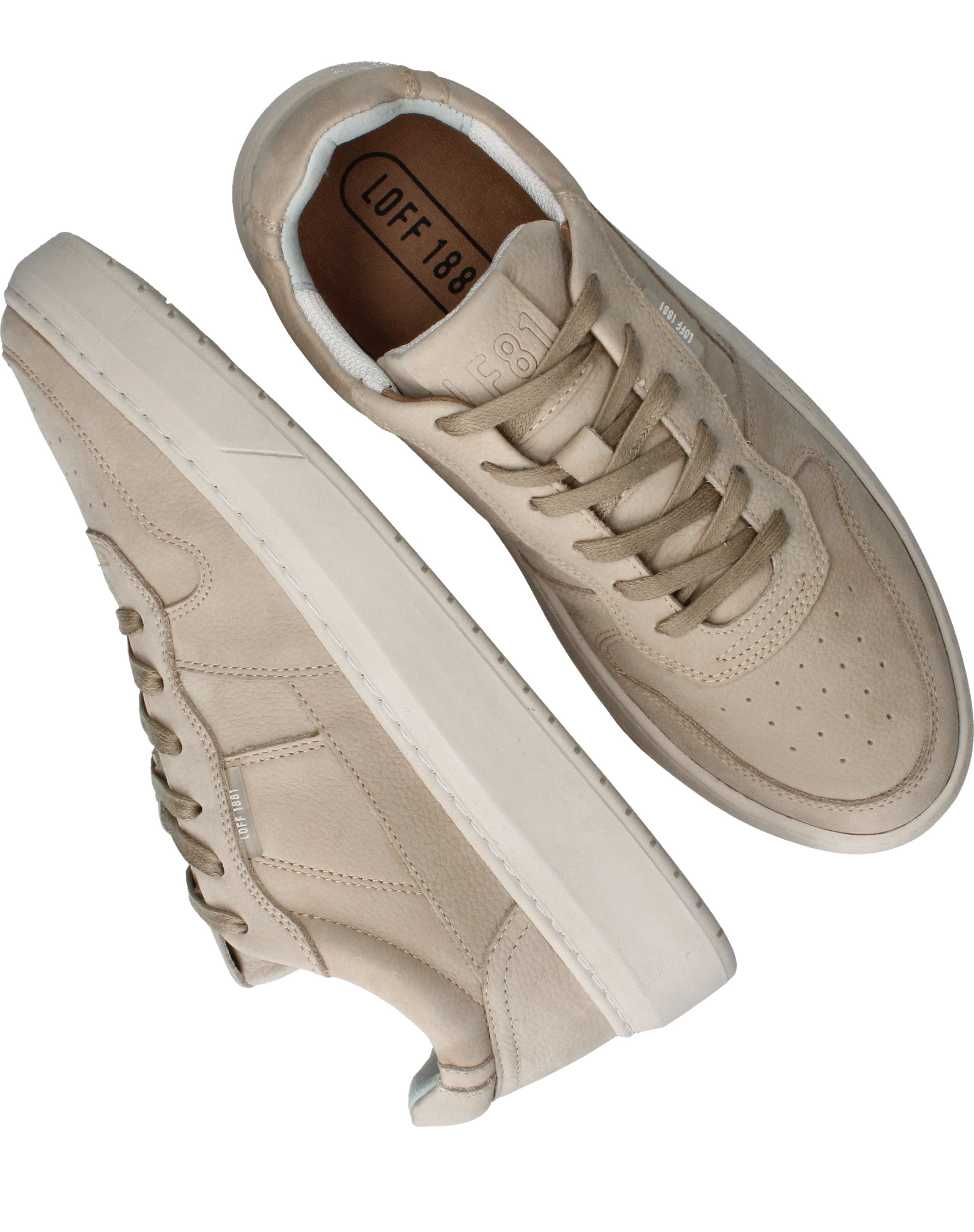 LOFF 1881 Sneakers Heren Beige, sneaker voor heren – foto 8