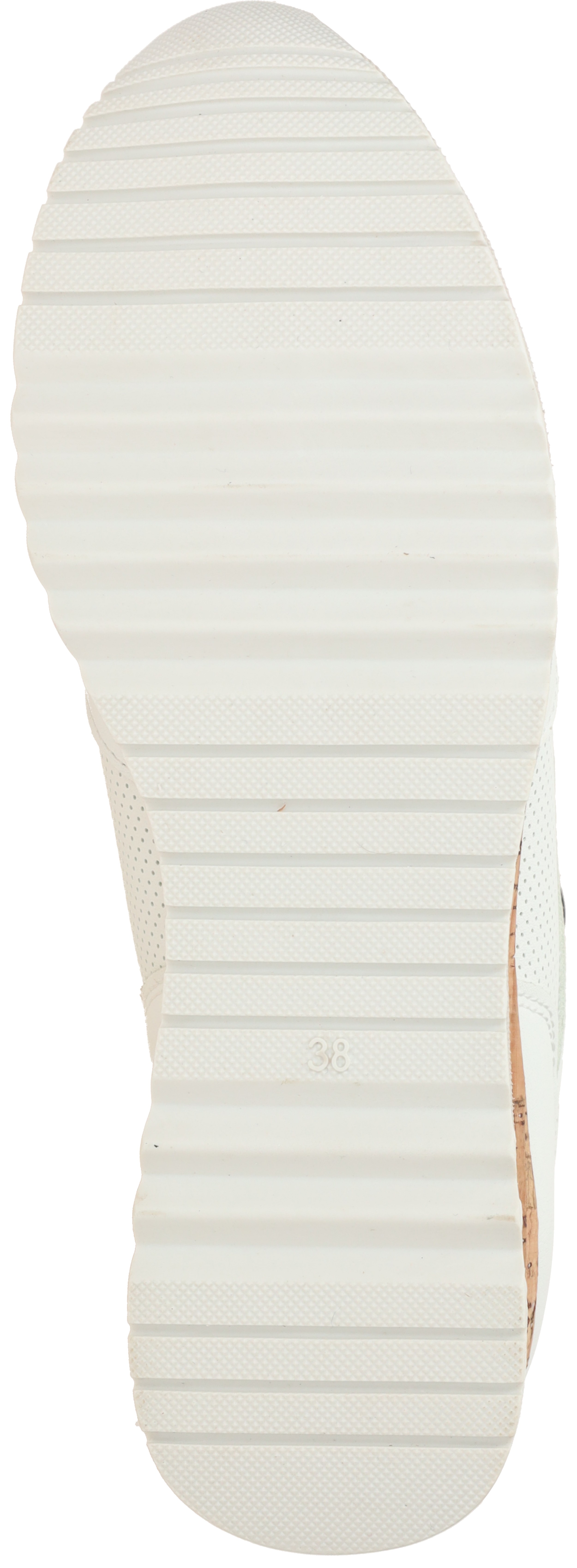 MARCO TOZZI MT Vegan, Soft Lining + Feel Me - removable insole Dames Sneaker - WHITE COMB - Maat 38