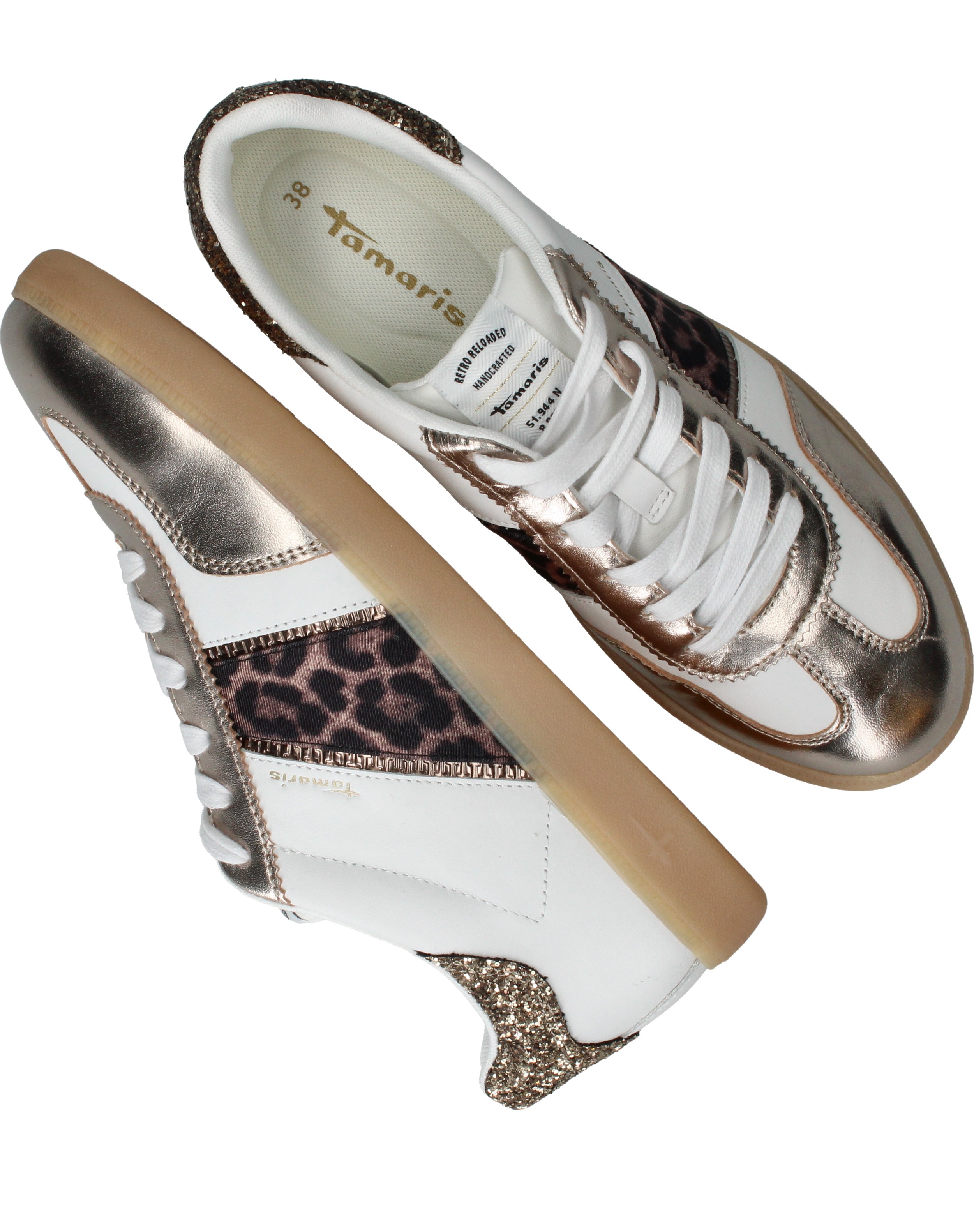 Tamaris Sneakers Zilver, sneaker voor unisex – foto 4