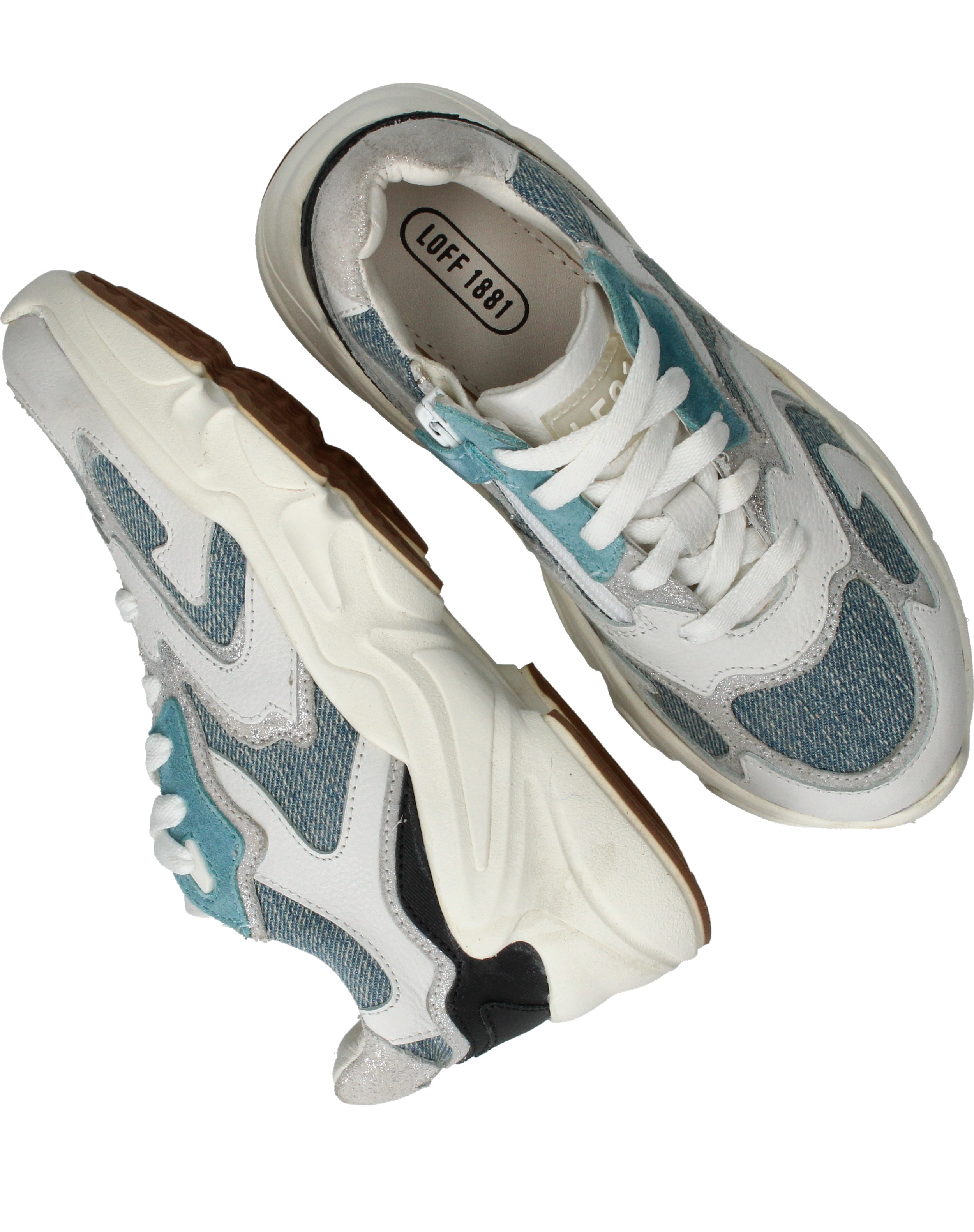 LOFF 1881 Sneakers  Blauw – foto 3
