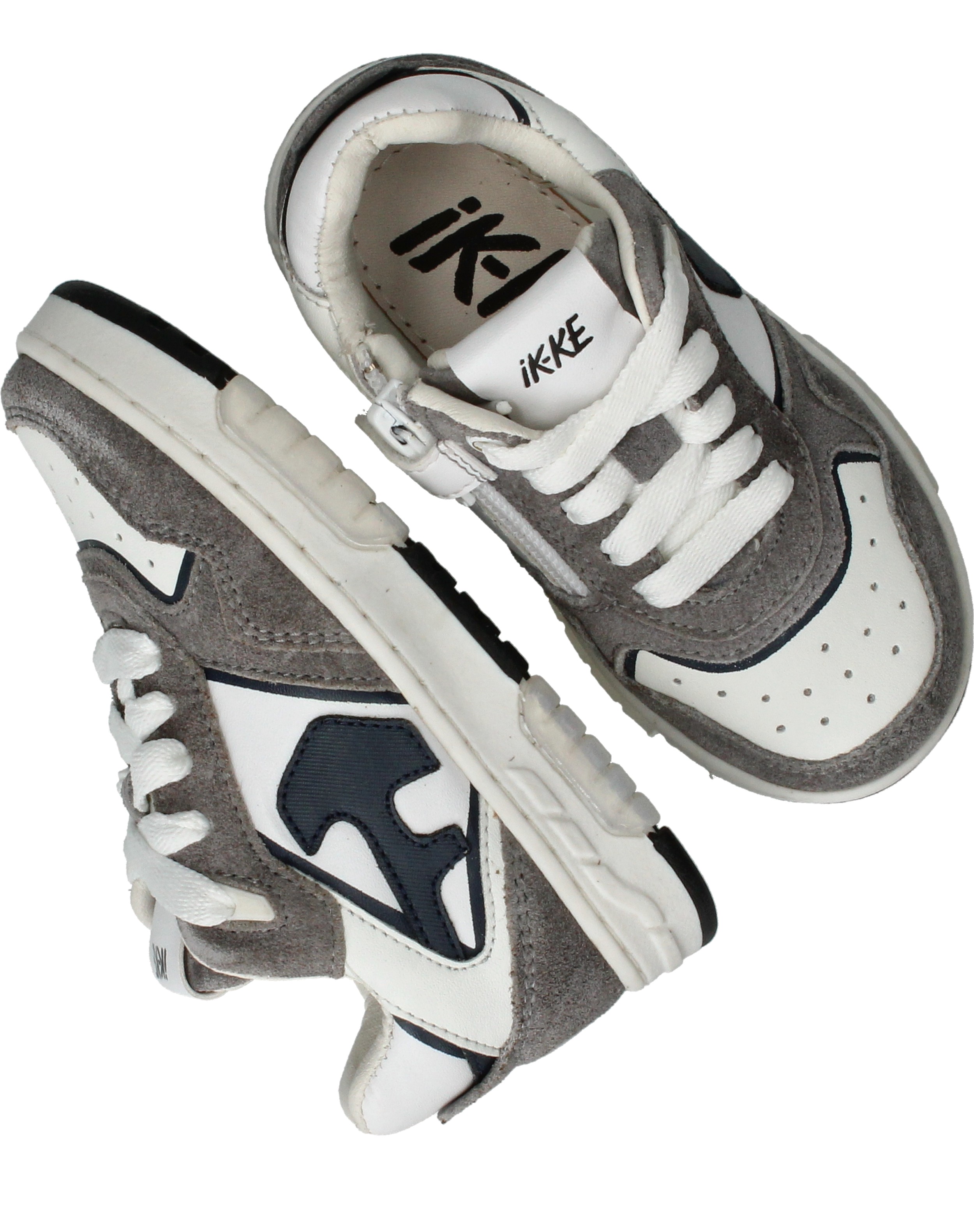 IK-KE Sneakers Jongens Grijs – foto 4 van 6