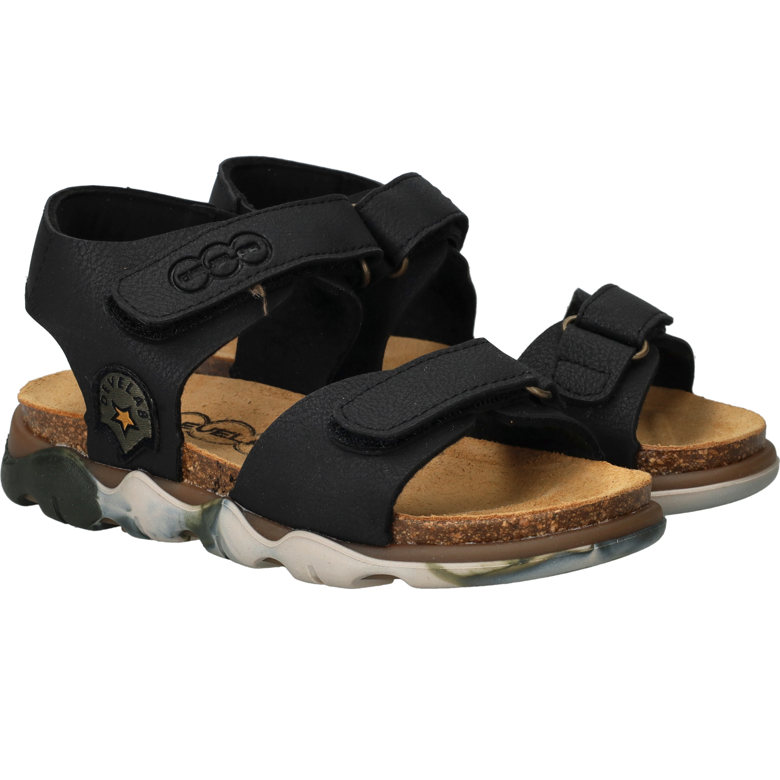 Develab Sandalen Jongens Zwart