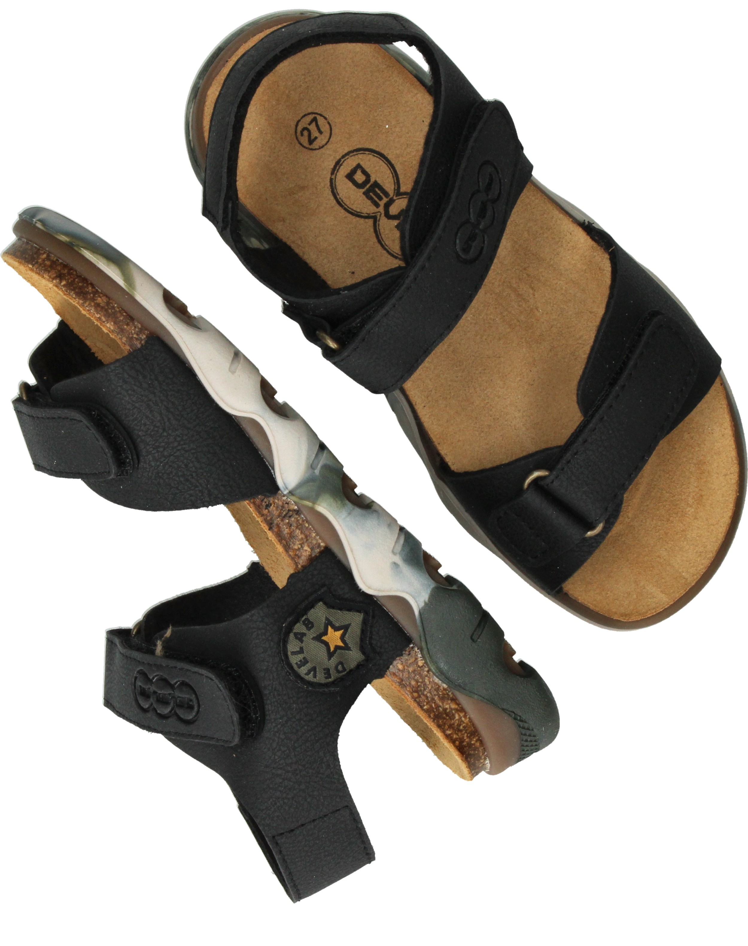 Develab Sandalen Jongens Zwart – foto 3