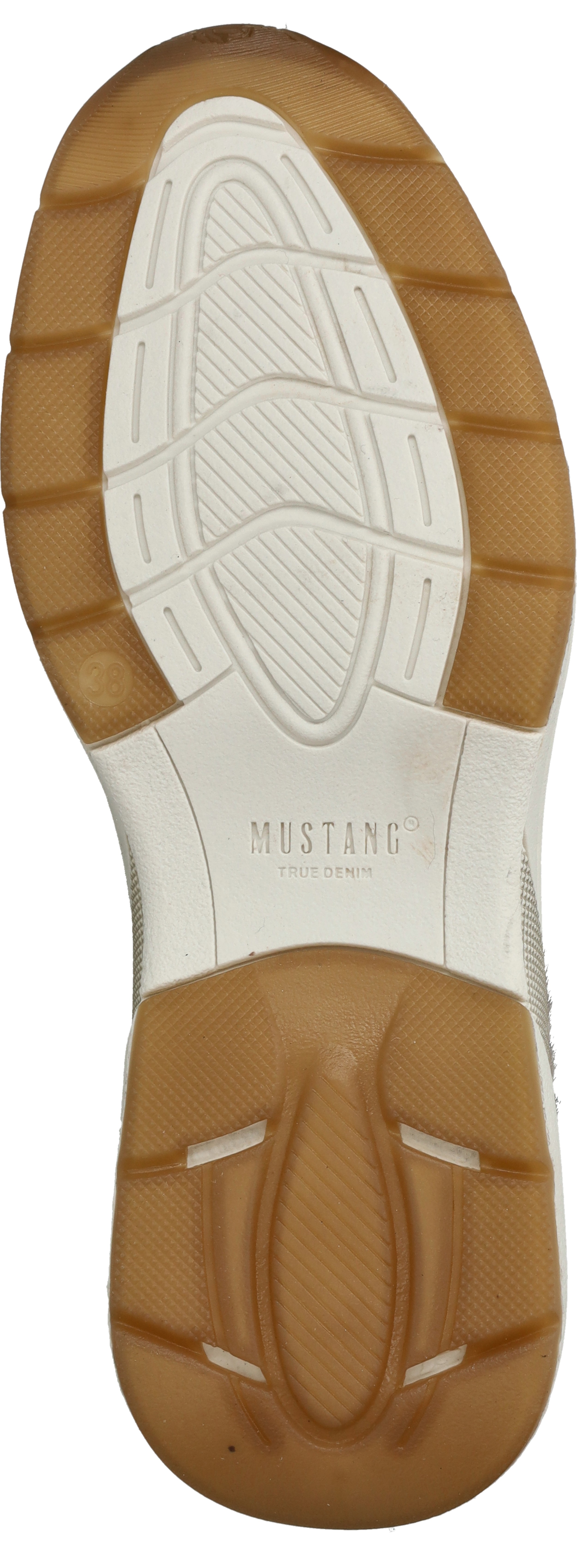 Mustang Sneakers Dames Beige
