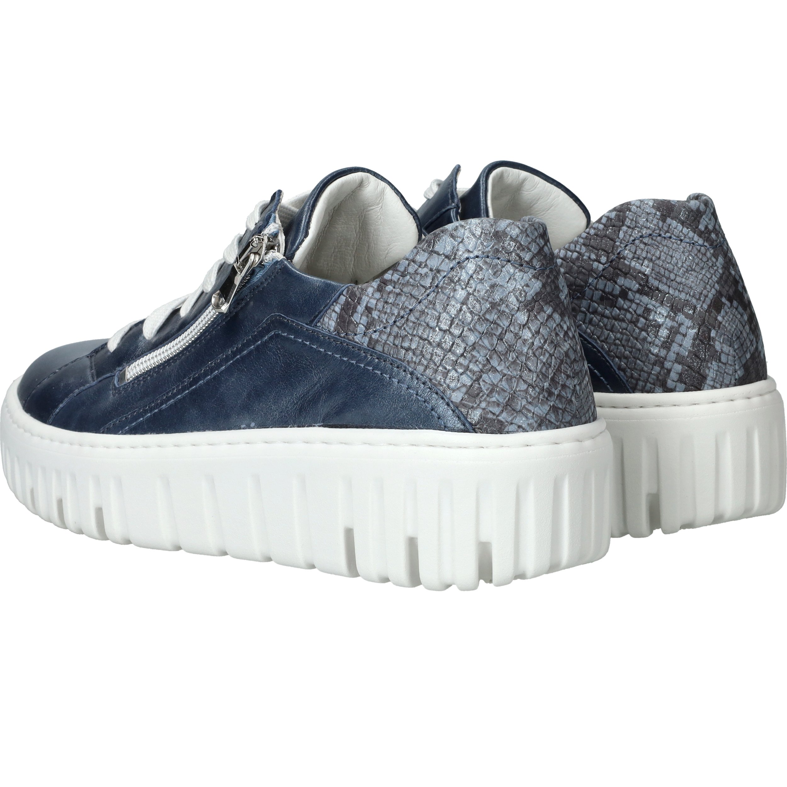 Waldlaufer Livia Sneakers Dames Blauw, sneaker voor dames – foto 3