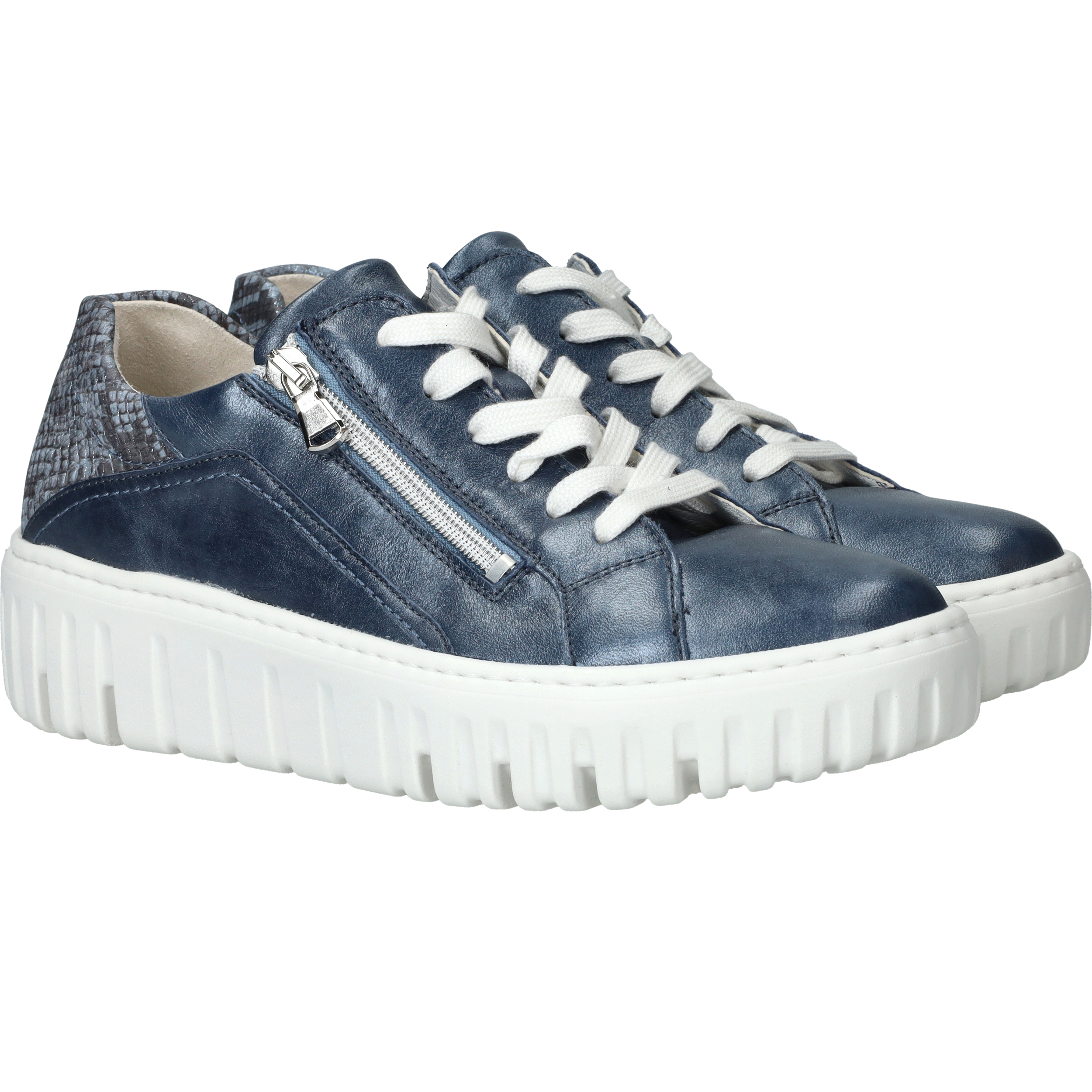 Waldlaufer Livia Sneakers Dames Blauw, sneaker voor dames – foto 2