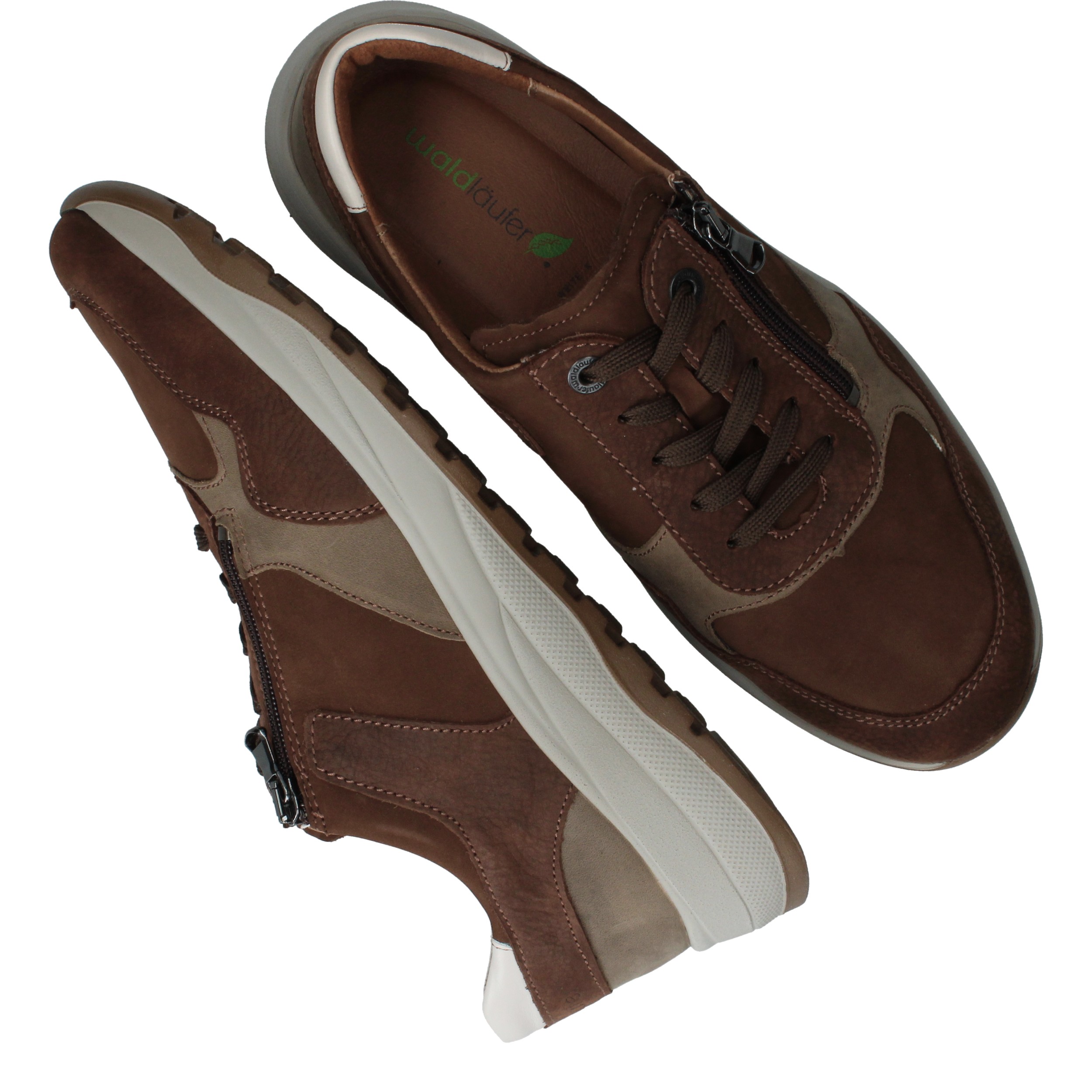 Waldlaufer John Sneakers Heren Bruin, sneaker voor heren – foto 8