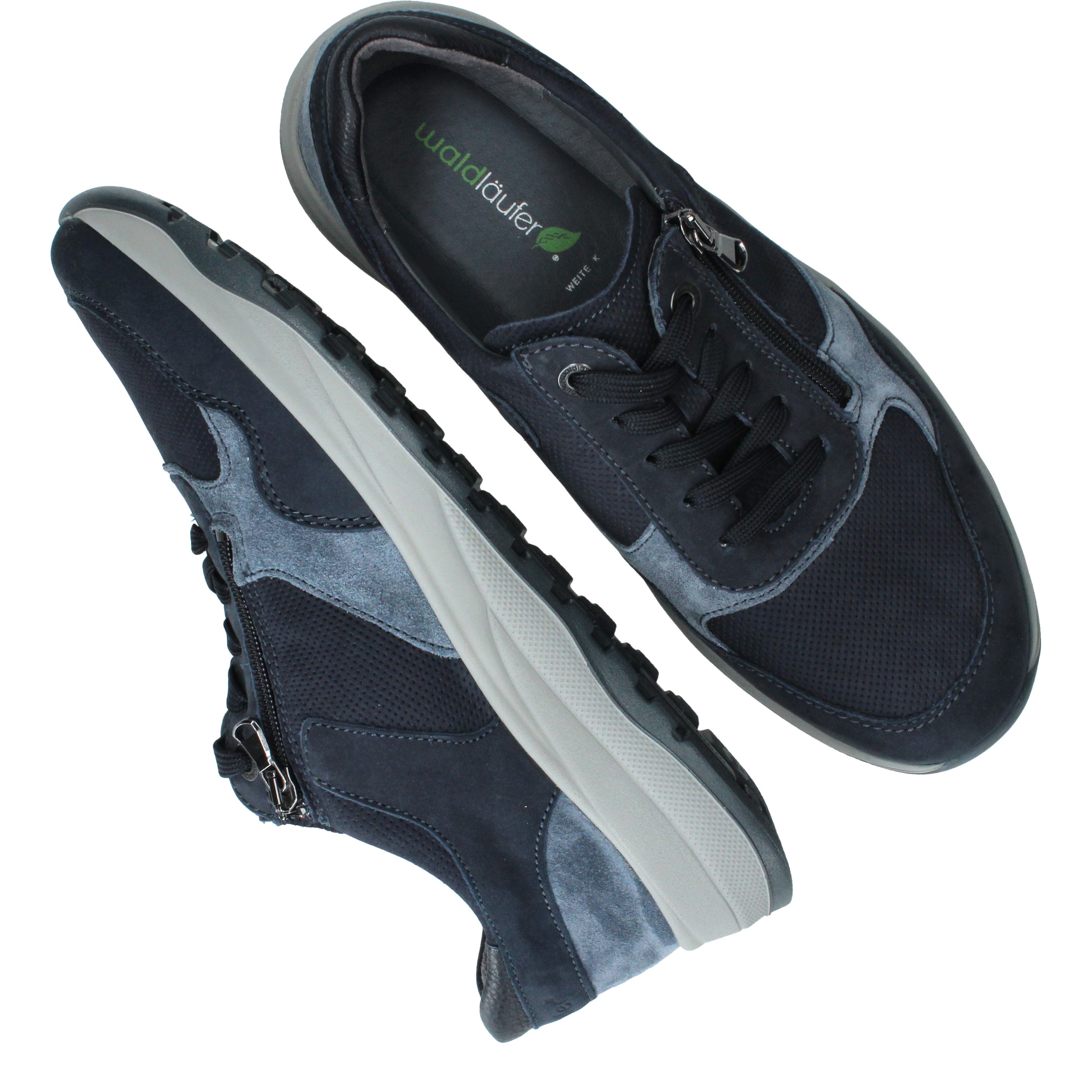 Waldlaufer John Sneakers Heren Blauw, sneaker voor heren – foto 4