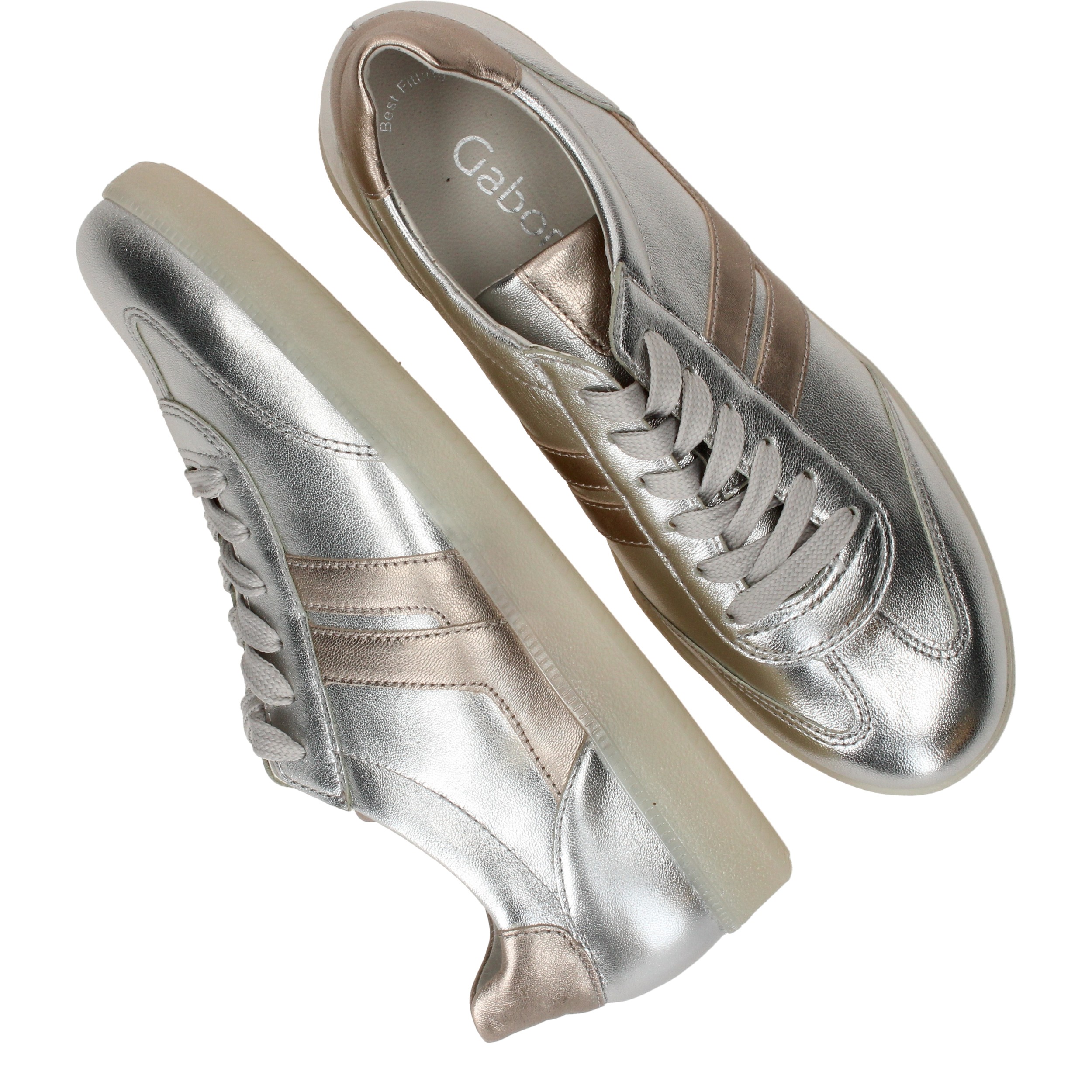 Gabor Sneakers Zilver, sneaker voor unisex – foto 4