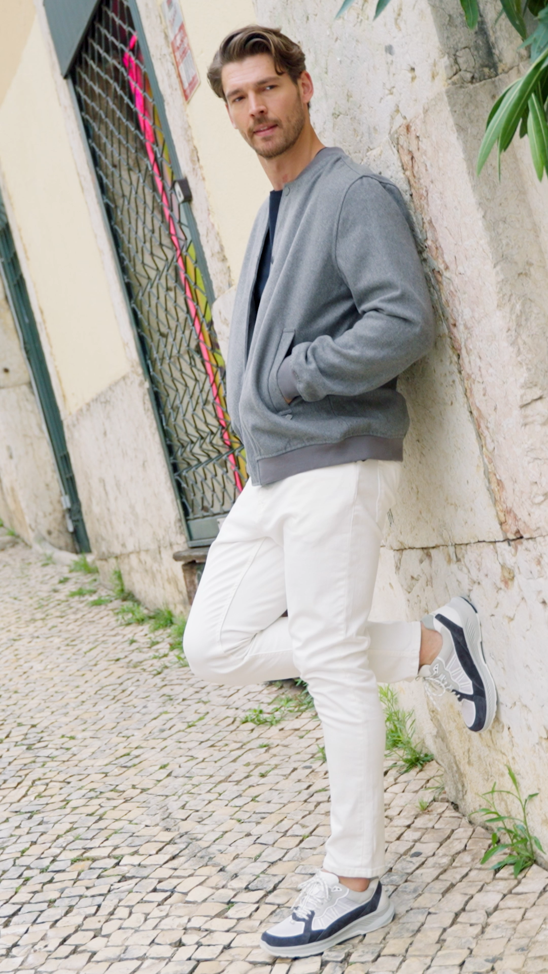 Xsensible Colorado Stretchwalker Sneakers Heren Grijs, sneaker voor heren – foto 2