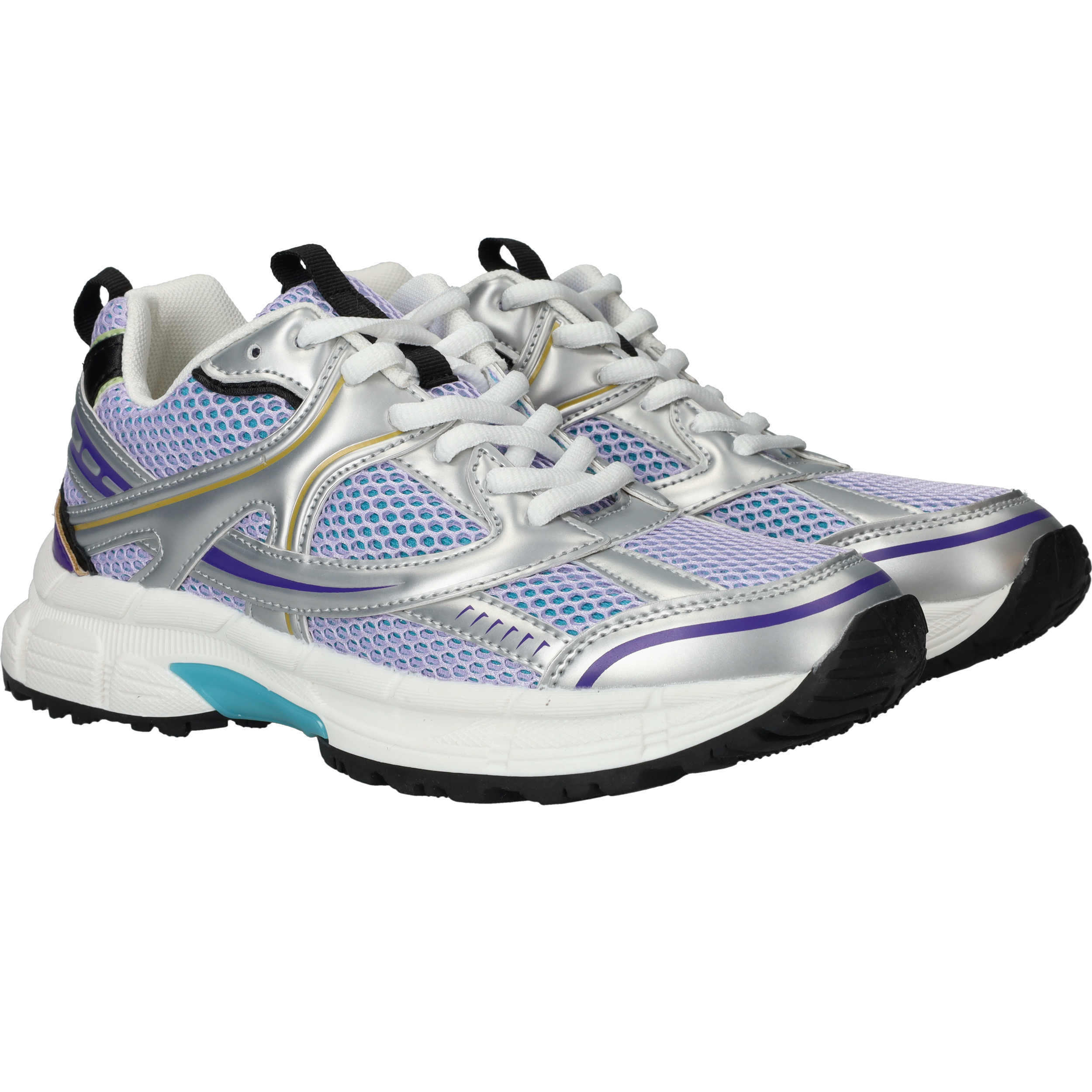 Dstrct Sneakers Dames Paars, sneaker voor dames – foto 2