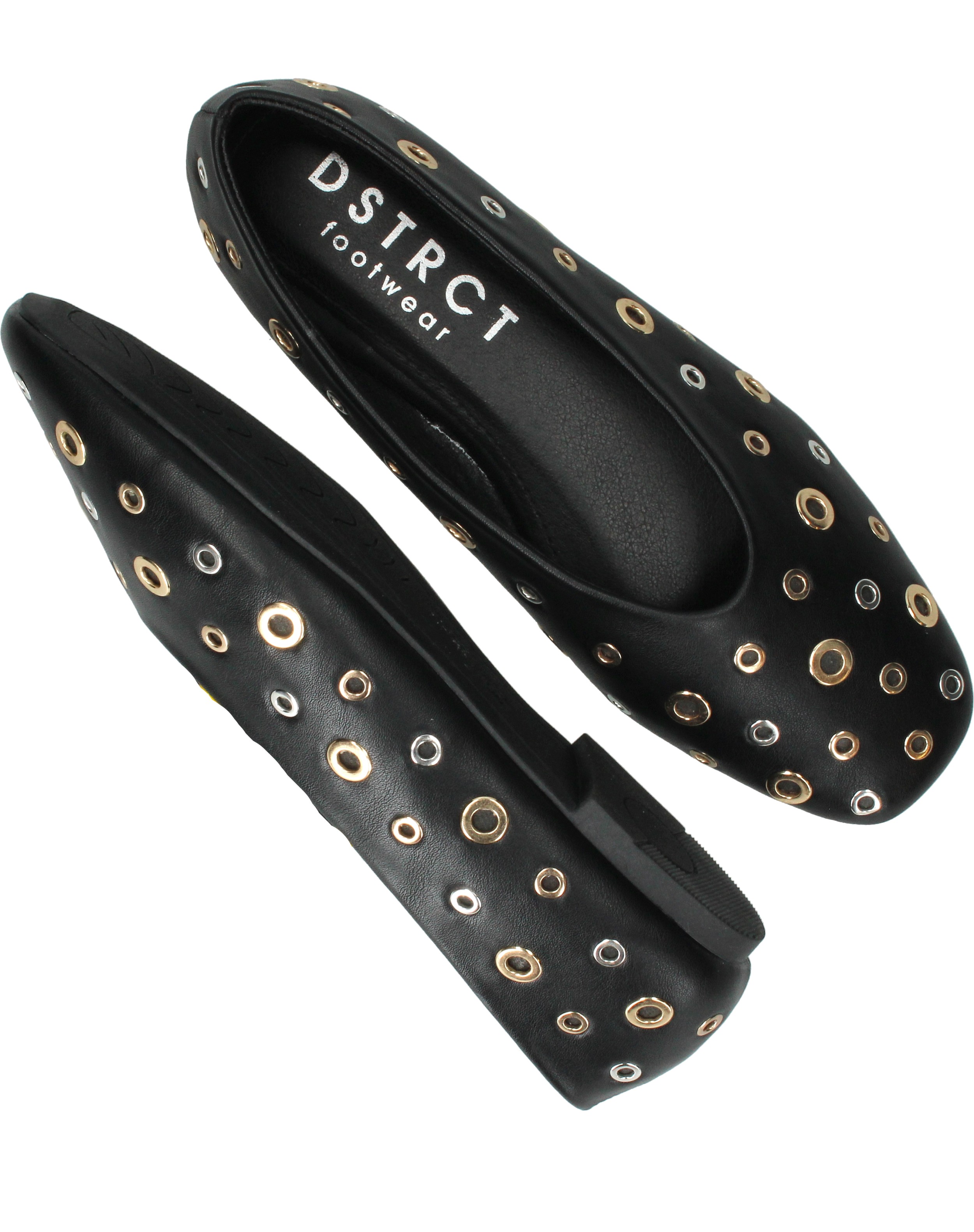 Dstrct Ballerina's Dames Zwart, ballerina voor dames – foto 4