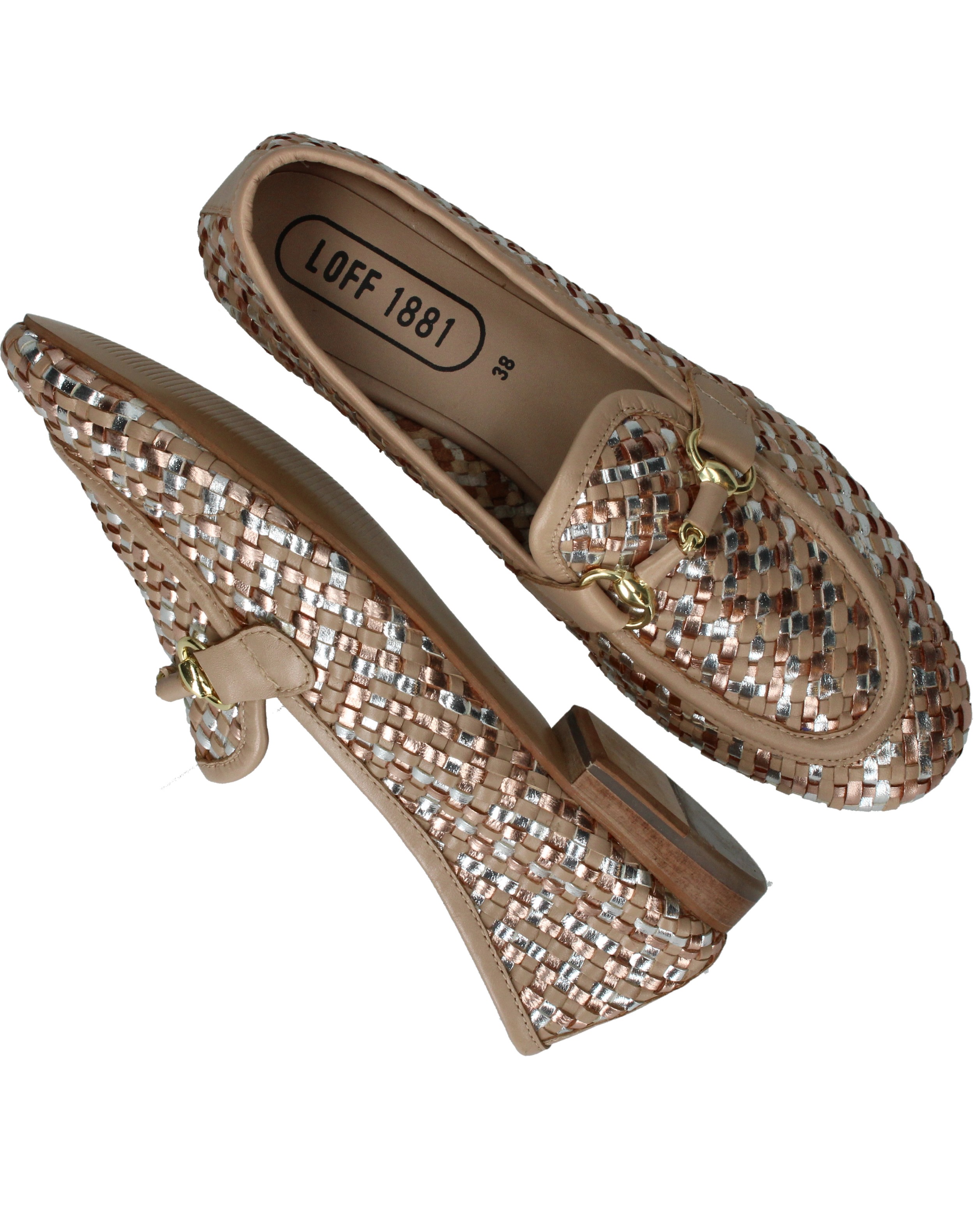 LOFF 1881 Instappers Dames Beige, instapper voor dames – foto 4
