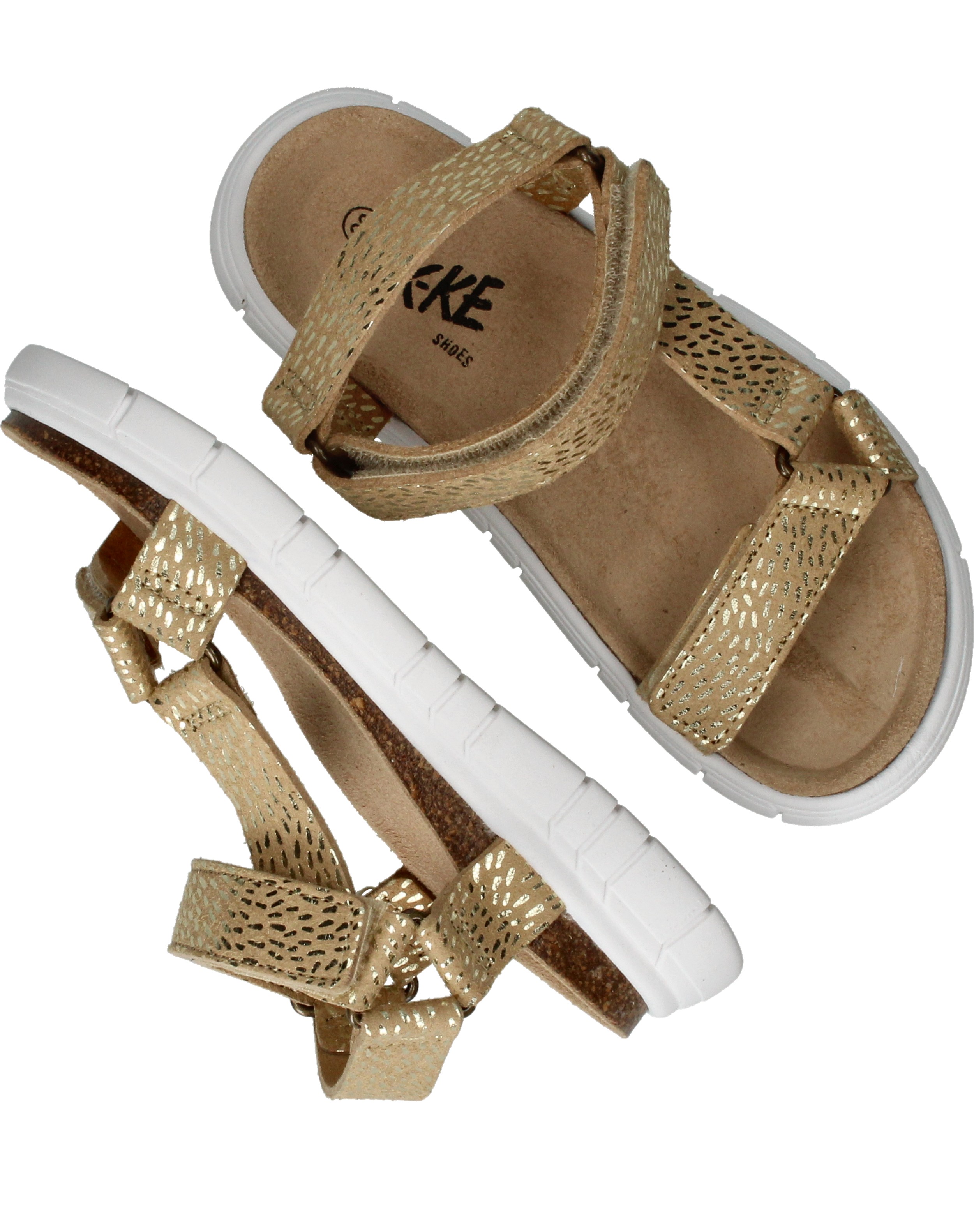 IK-KE Sandalen Meisjes Beige – foto 3