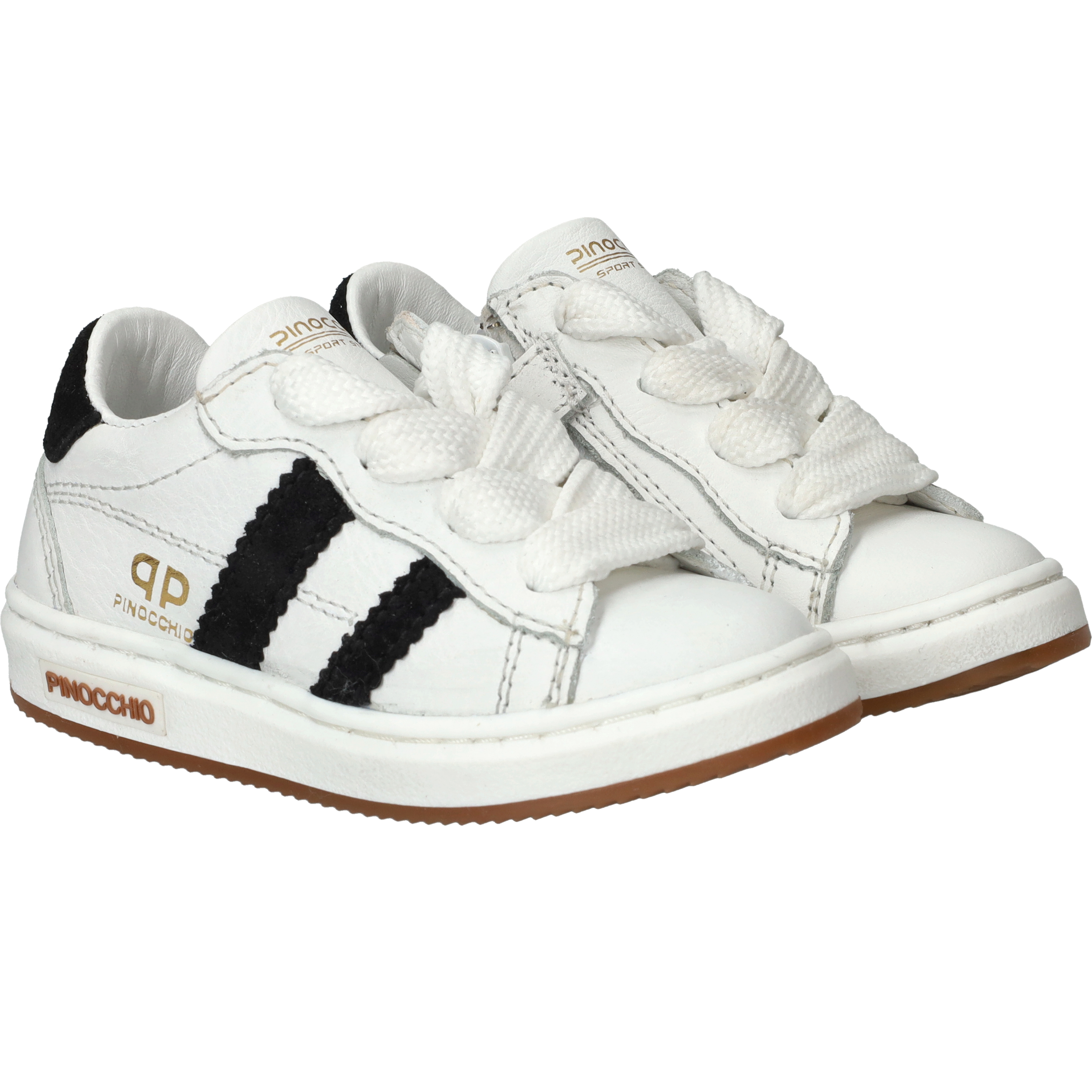 Pinocchio Sneakers Jongens Wit, sneaker voor jongens – foto 2