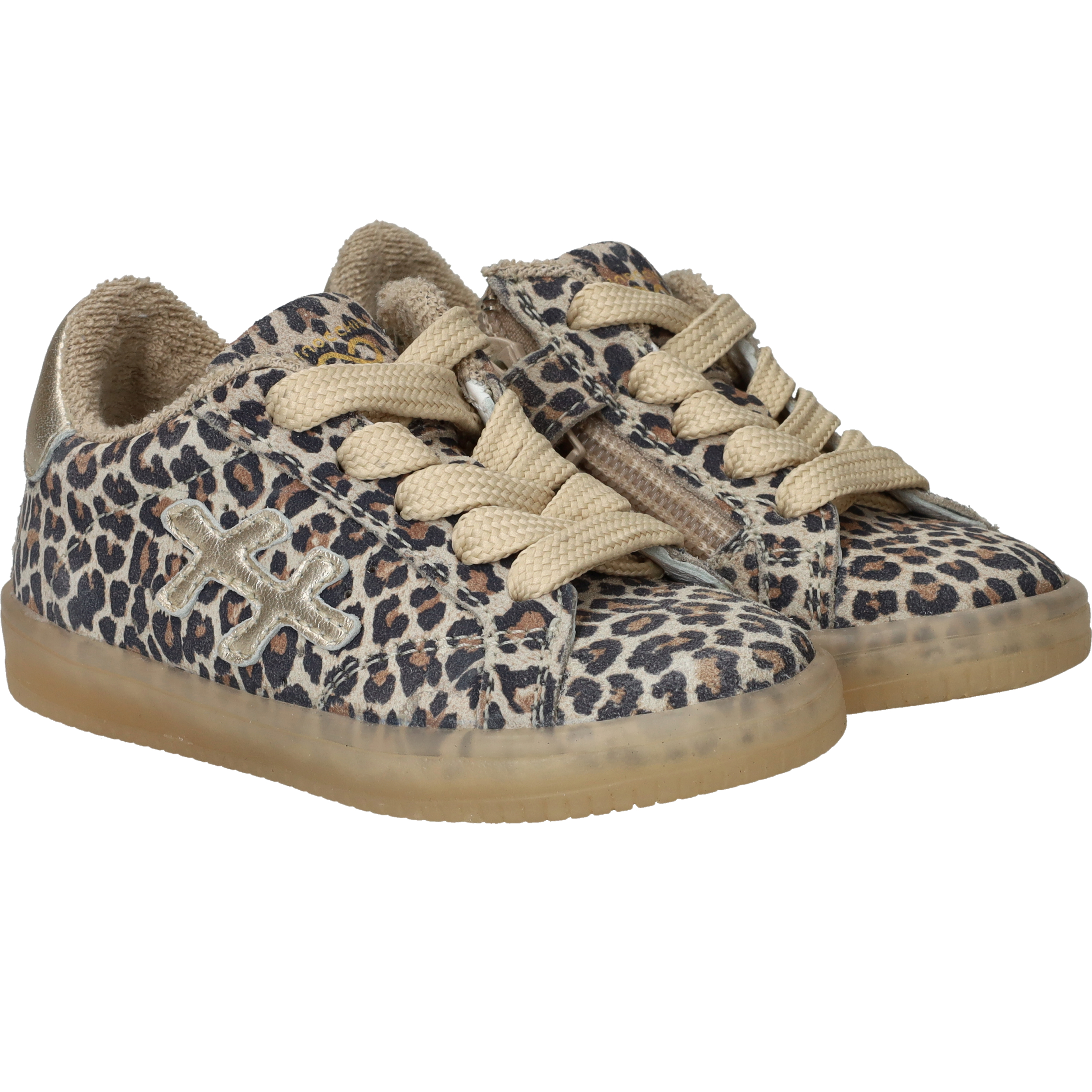 Pinocchio Sneakers Meisjes Beige, sneaker voor meisjes – foto 2