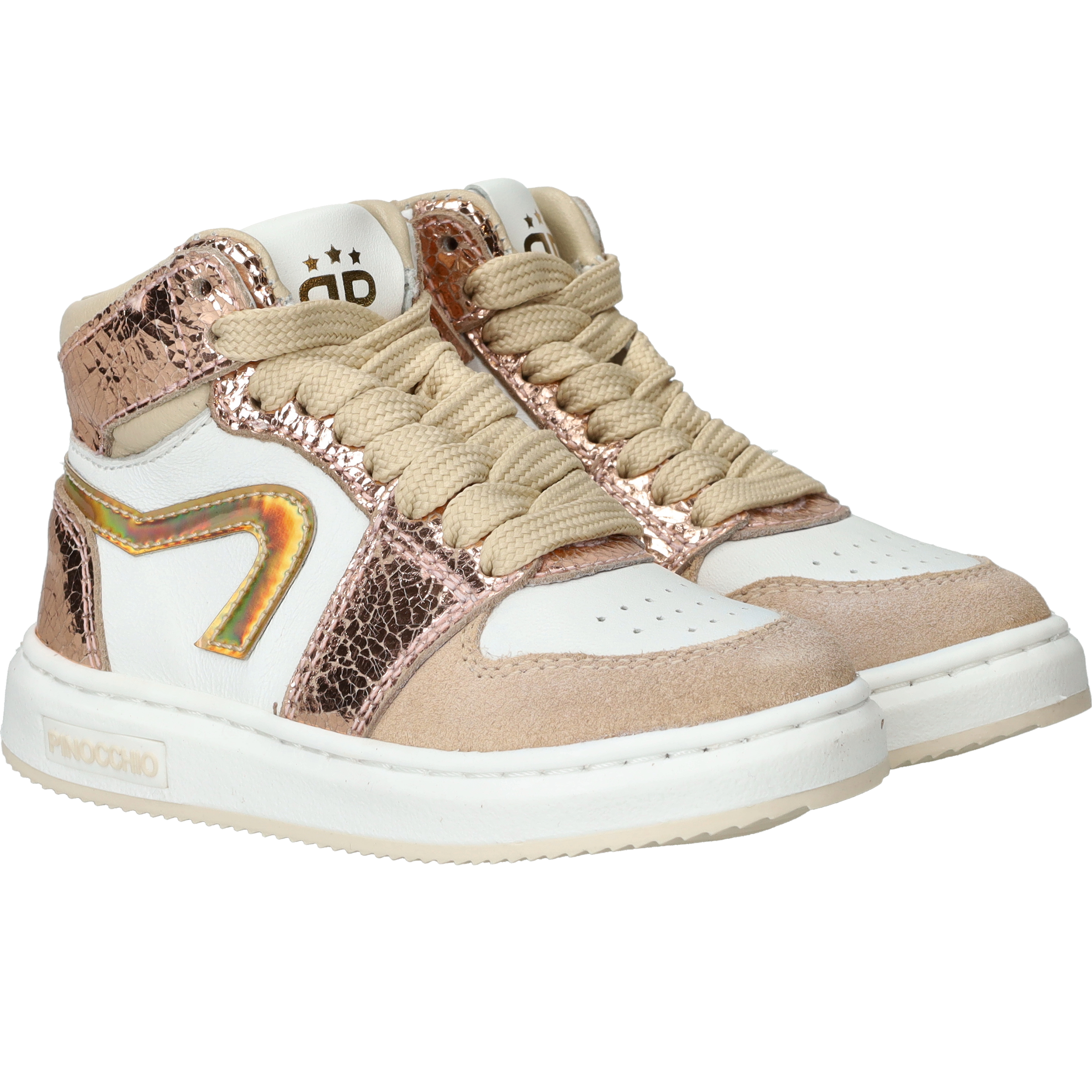 Pinocchio Sneakers Beige, sneaker voor unisex – foto 2