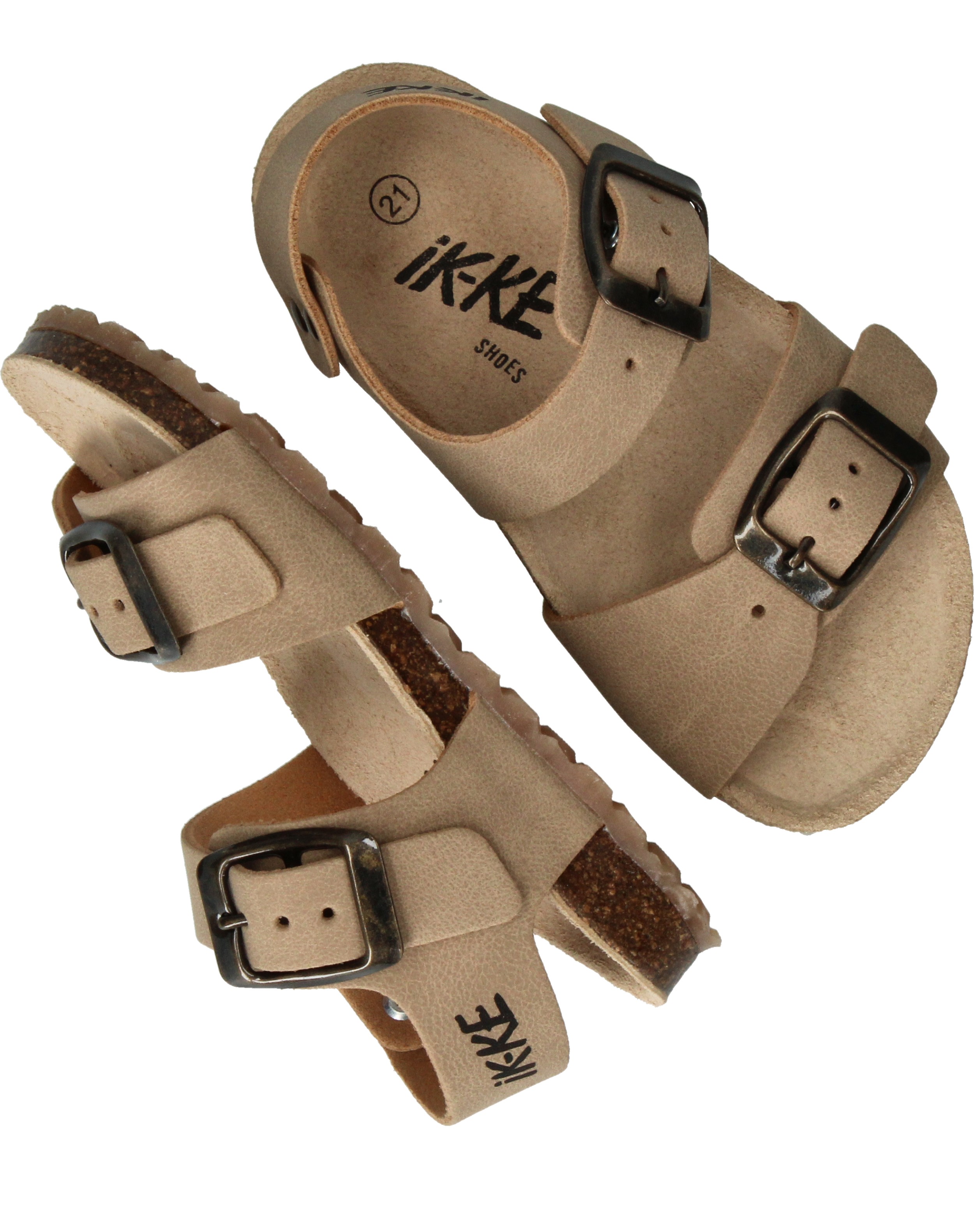 IK-KE Sandalen Beige, sandaal voor unisex – foto 8